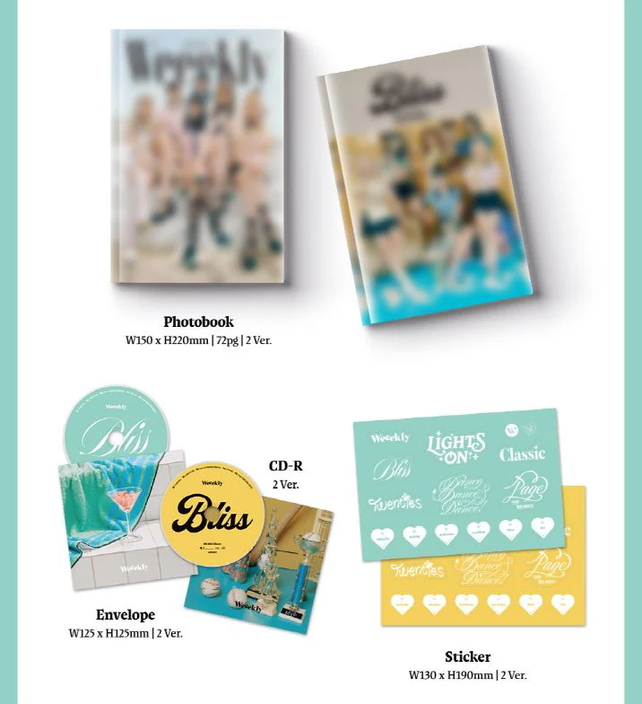 WEEEKLY - BLISS (6TH MINI ALBUM) - Image 5