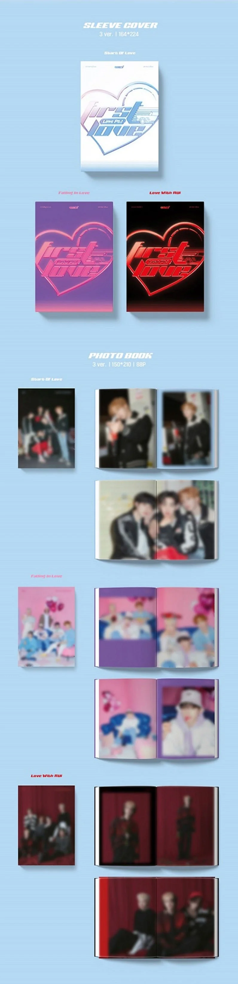 WEi - 4TH Mini Part.1 : [First Love] - Image 5