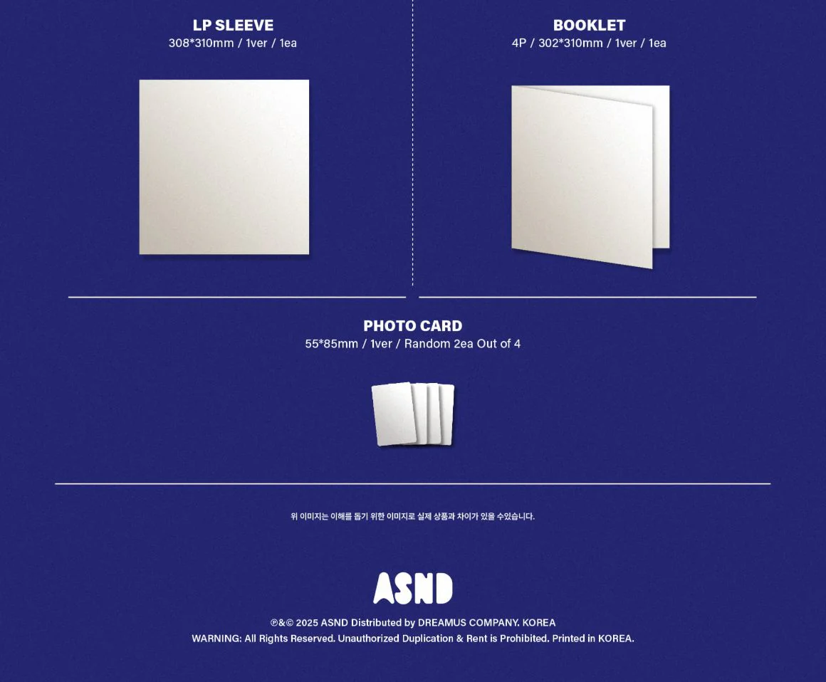 WENDY (RED VELVET) - CERULEAN VERGE (LP VER.) - Image 3