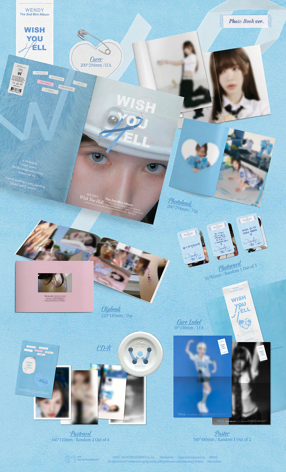 WENDY - WISH YOU HELL (THE 2ND MINI ALBUM) - Image 2