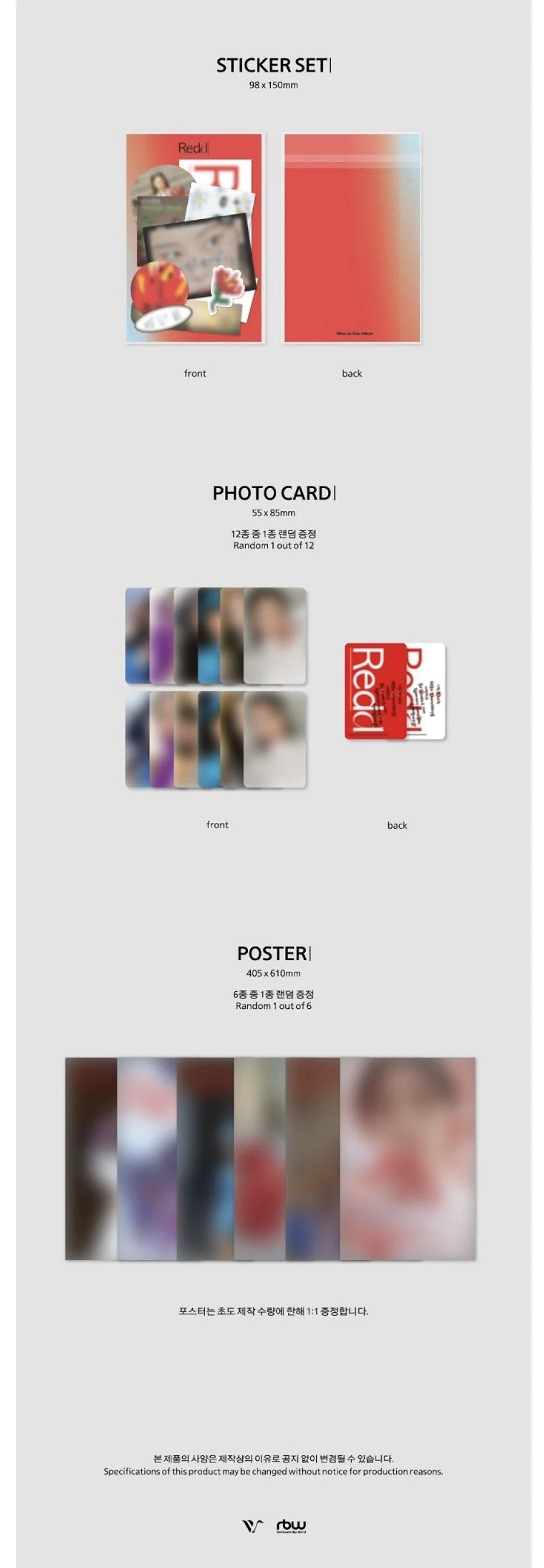 Whee In - 1st Mini[Redd] - Image 4