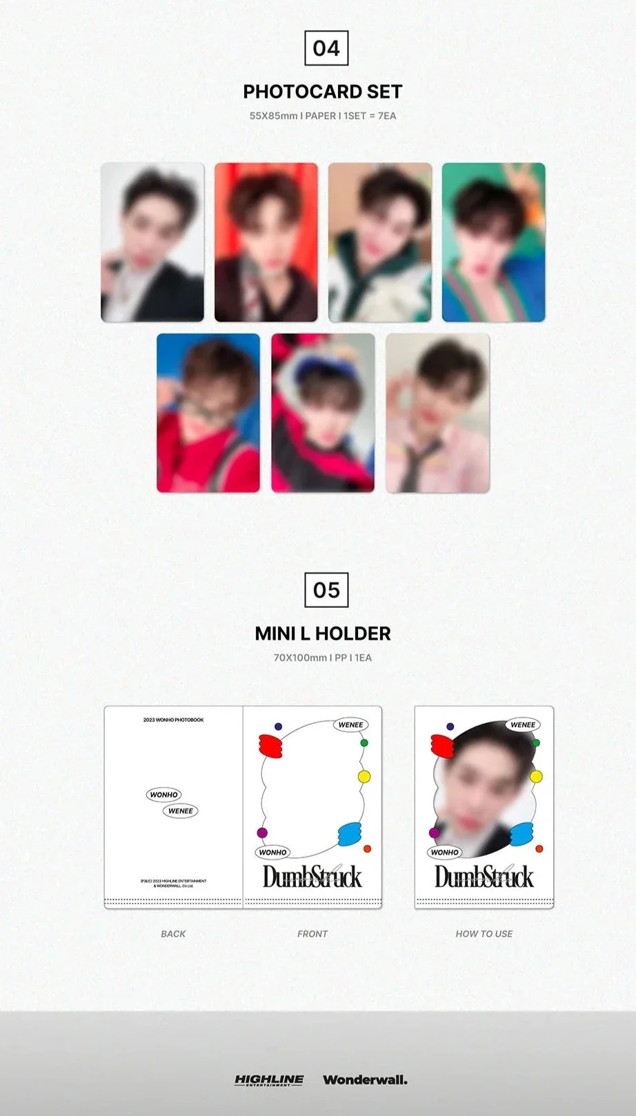 WONHO - 2023 WONHO PHOTOBOOK 'DUMBSTRUCK' - Image 7