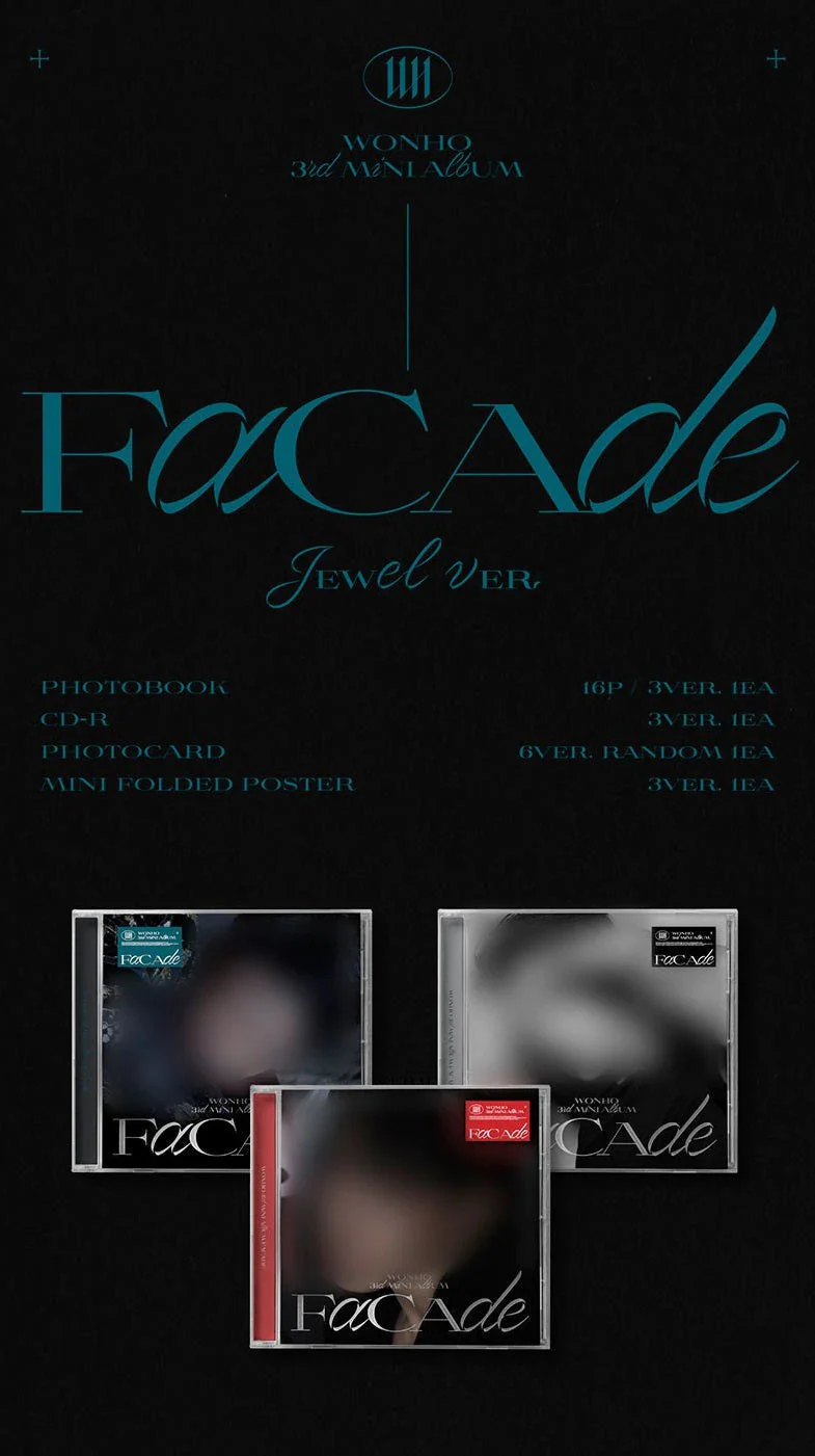 WONHO - [FACADE] Jewel Ver. 3RD MINI ALBUM - Image 2