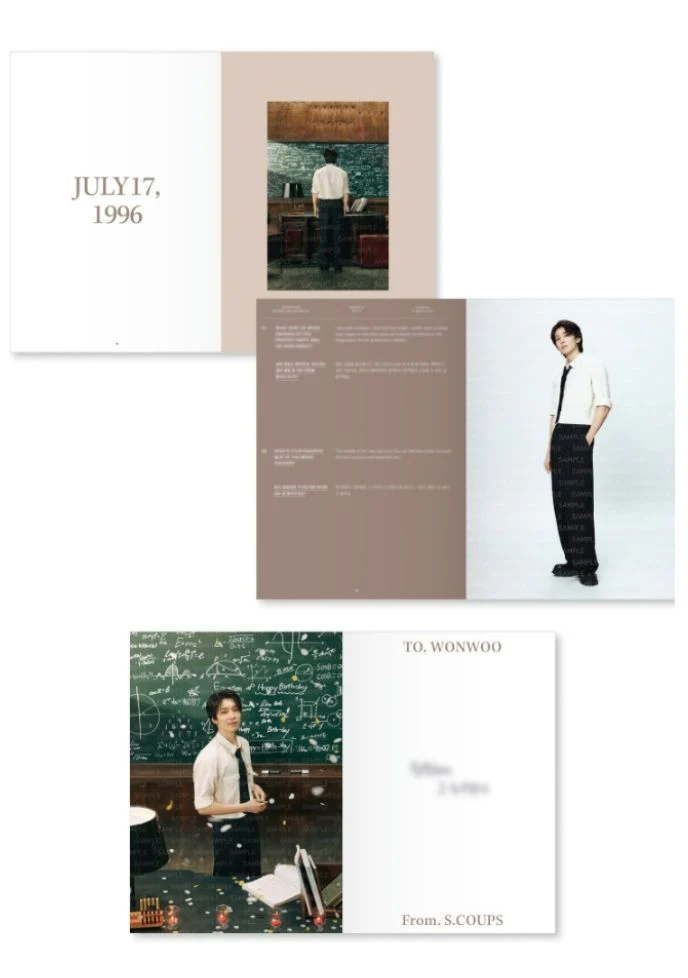 WONWOO (SEVENTEEN) - HAPPY WONWOO DAY BIRTHDAY BOX VER.4 - Image 7