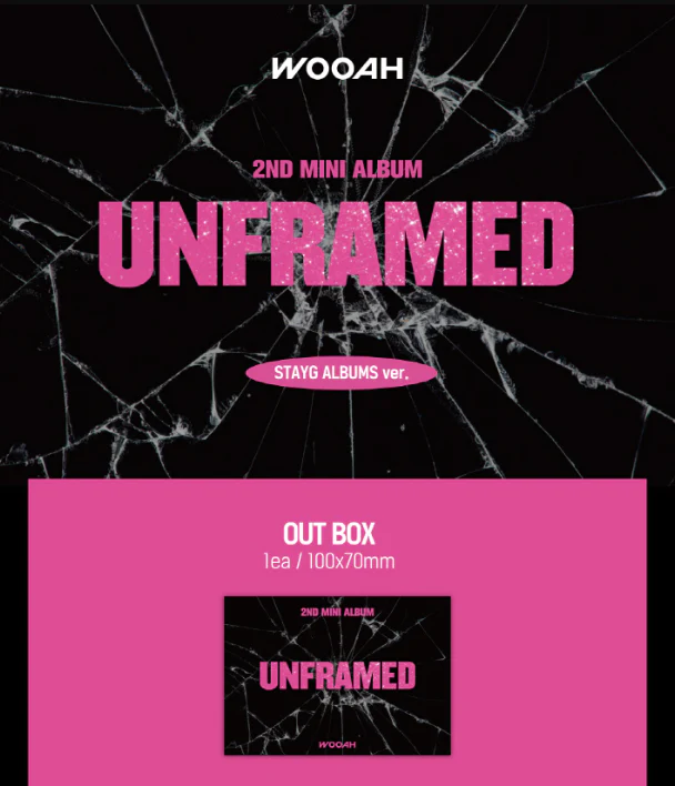 WOOAH - UNFRAMED (2ND MINI ALBUM) STAYG ALBUMS VER. - Image 2