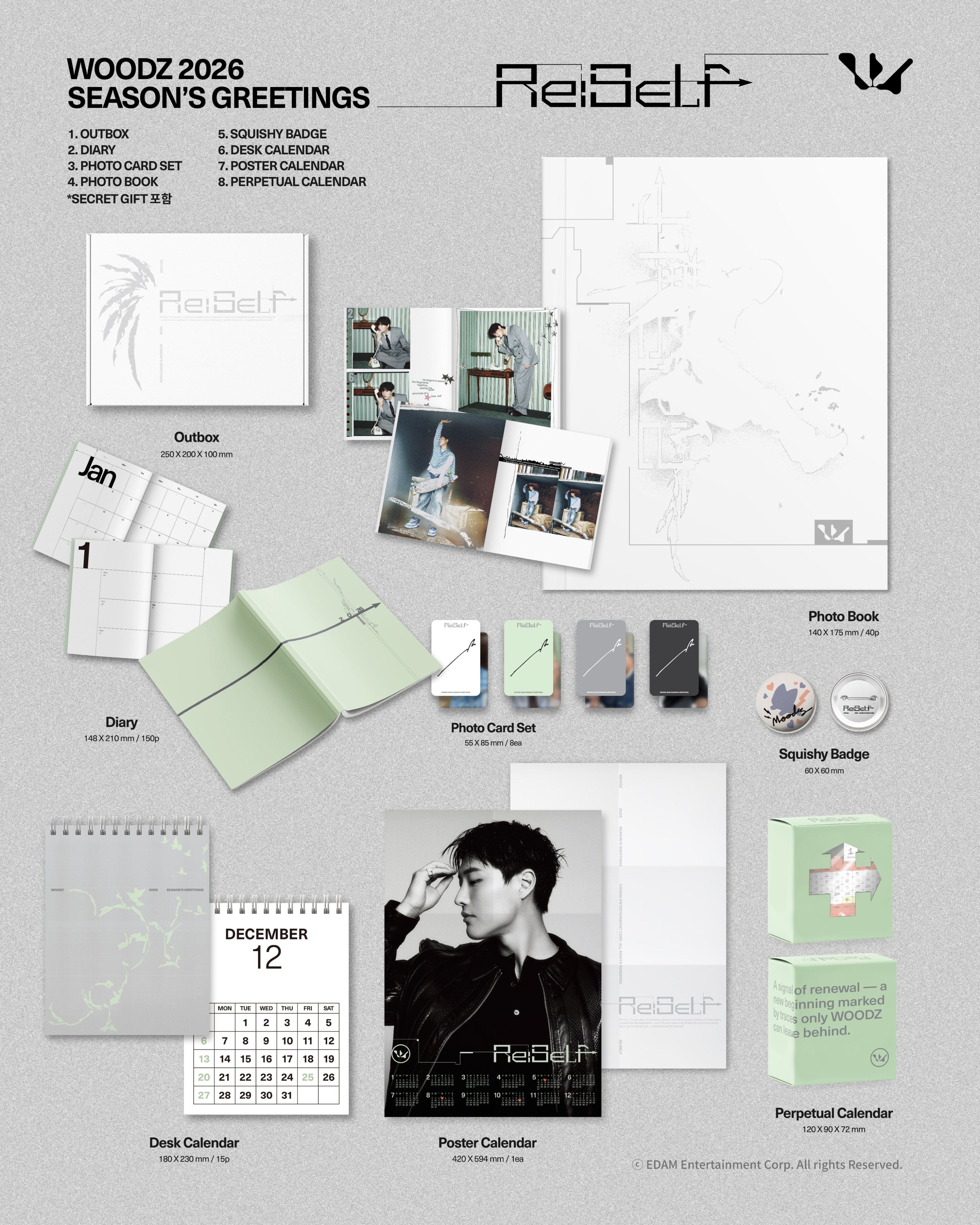 WOODZ - 2026 SEASON'S GREETINGS (RE:SELF) - Image 2