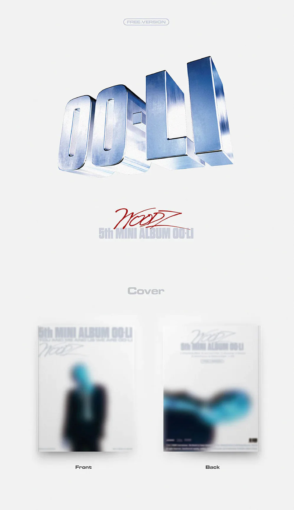 WOODZ - OOLI (5TH MINI ALBUM) - Image 4