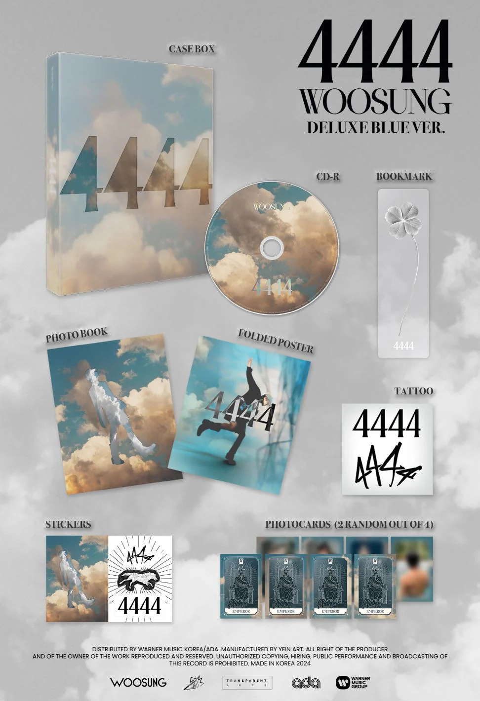 WOOSUNG (THE ROSE) - 4444 (DELUXE VER.) - Image 2