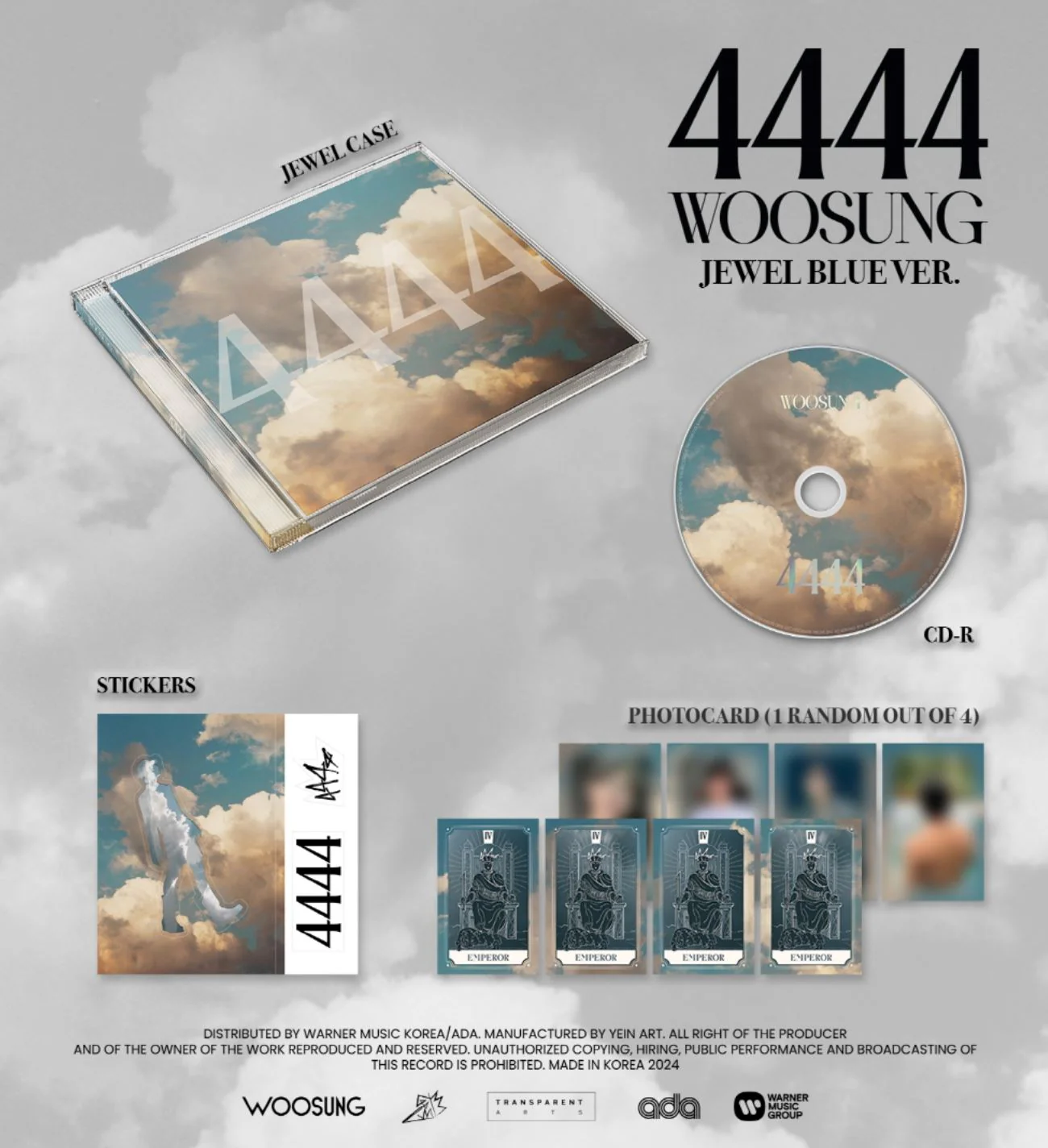 WOOSUNG (THE ROSE) - 4444 (JEWEL VER.) - Image 2