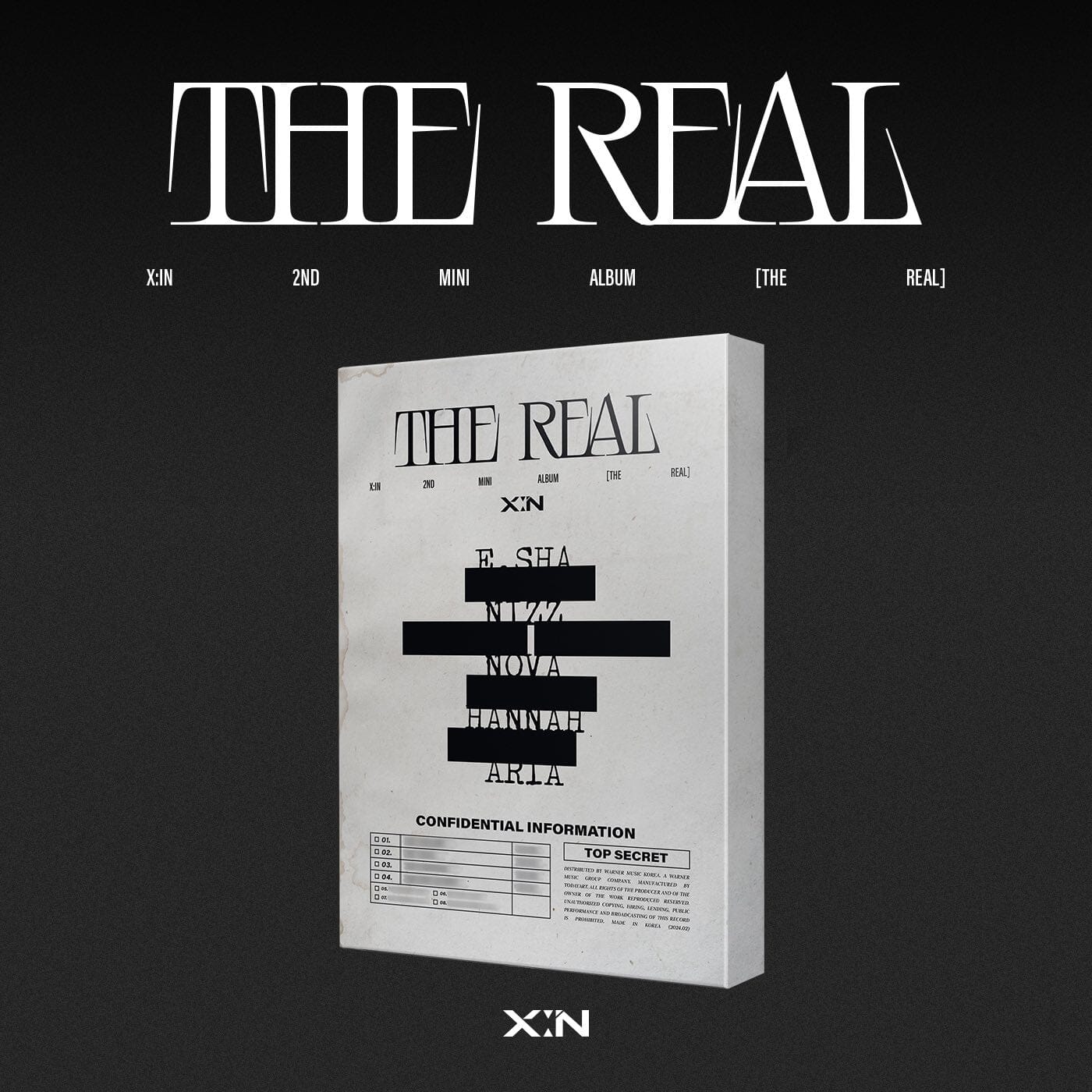 X:IN - THE REAL (2ND MINI ALBUM)