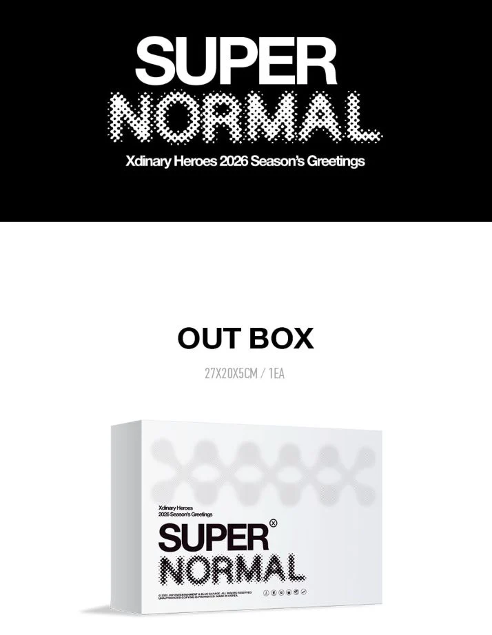 XDINARY HEROES - 2026 SEASON'S GREETINGS (SUPER NORMAL) + Special Photocard Set - Image 2