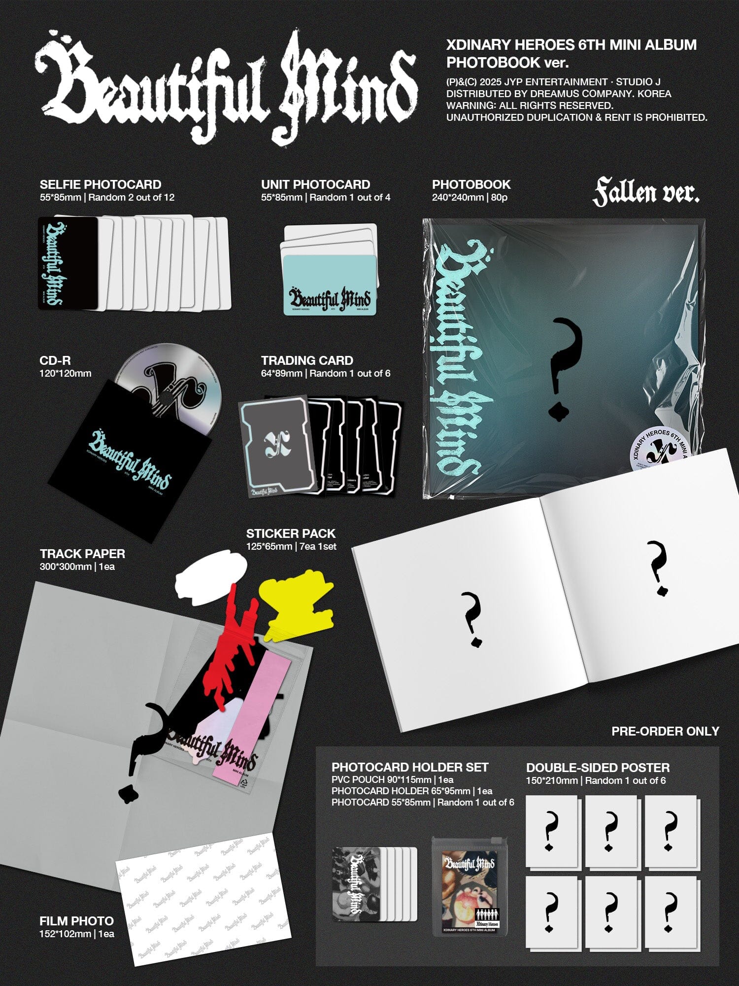 XDINARY HEROES - BEAUTIFUL MIND (PHOTOBOOK VER.) - Image 2