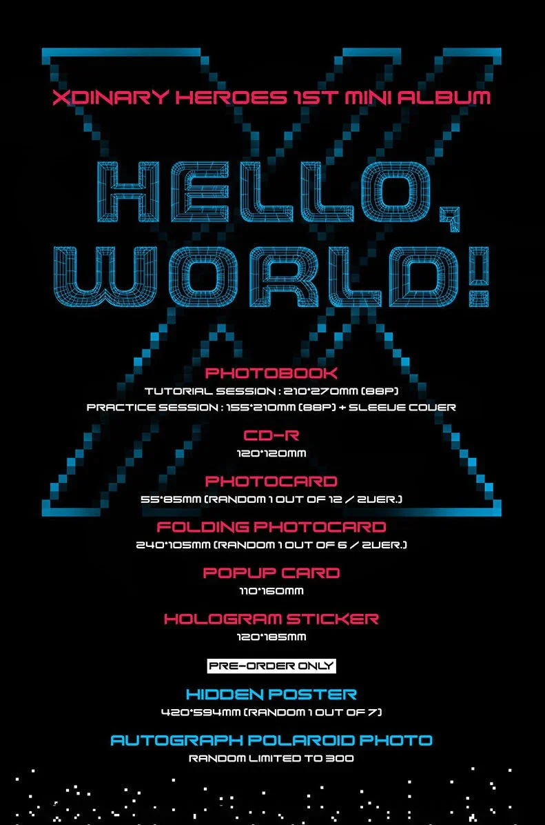 Xdinary Heroes - Hello, world! (1st Mini) - Image 2
