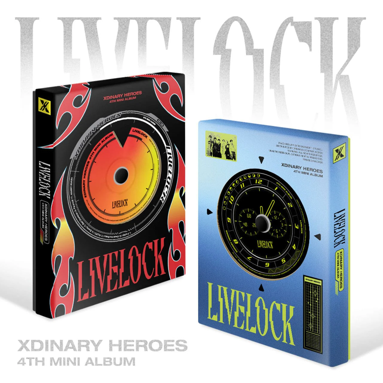XDINARY HEROES – LIVELOCK (4TH MINI ALBUM) STANDARD VER.