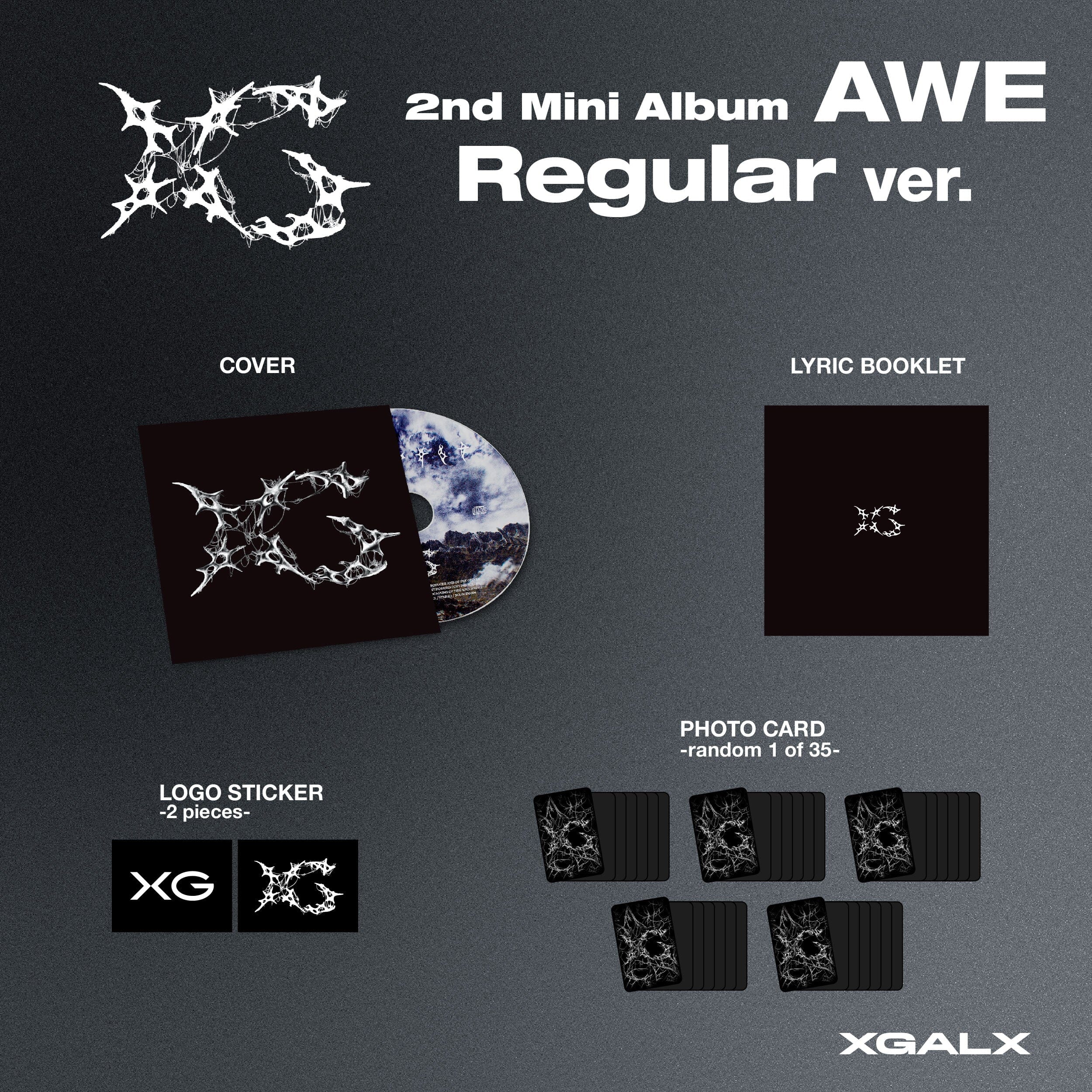 XG - AWE (2ND MINI ALBUM) REGULAR VER. - Image 2