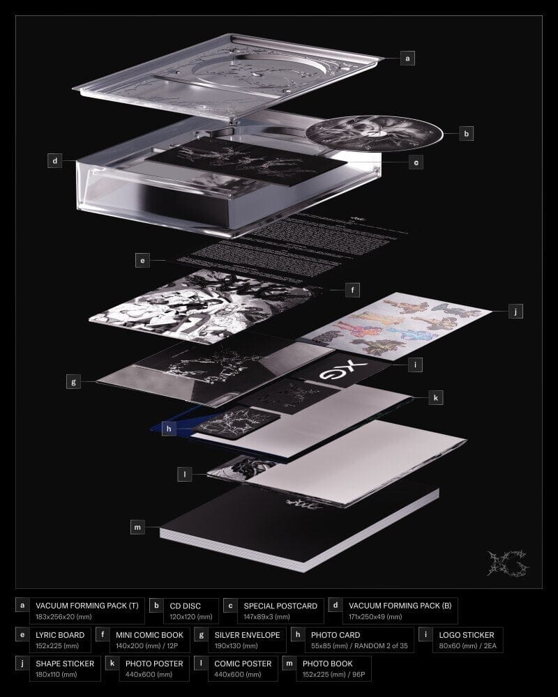 XG - AWE (2ND MINI ALBUM) XG VER. + SOLO TRADING CARD - Image 2