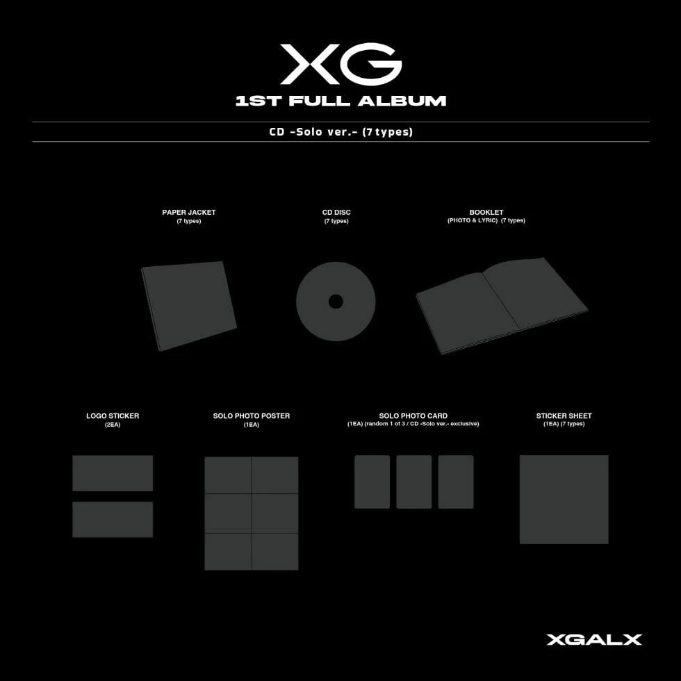 XG - XGALX (1ST FULL ALBUM) (SOLO VER.) - Image 2