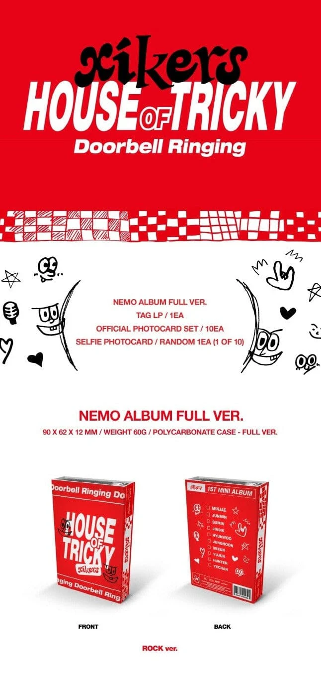 XIKERS - HOUSE OF TRICKY DOORBELL RINGING (ROCK VER. / NEMO ALBUM) - Image 2