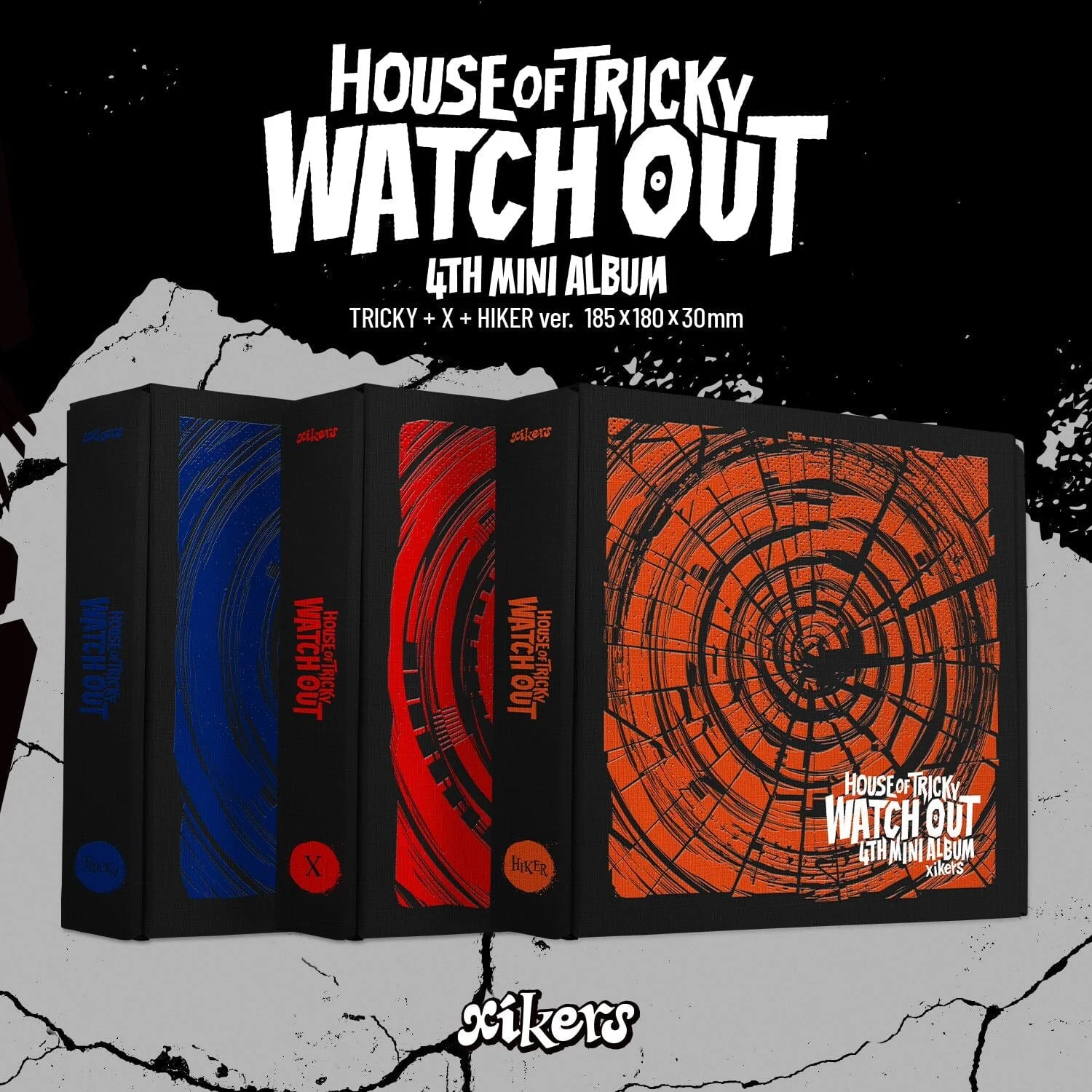 XIKERS - HOUSE OF TRICKY WATCH OUT (4TH MINI ALBUM)