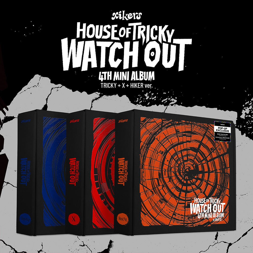 XIKERS - HOUSE OF TRICKY WATCH OUT (4TH MINI ALBUM) POP-UP EXCLUSIVE