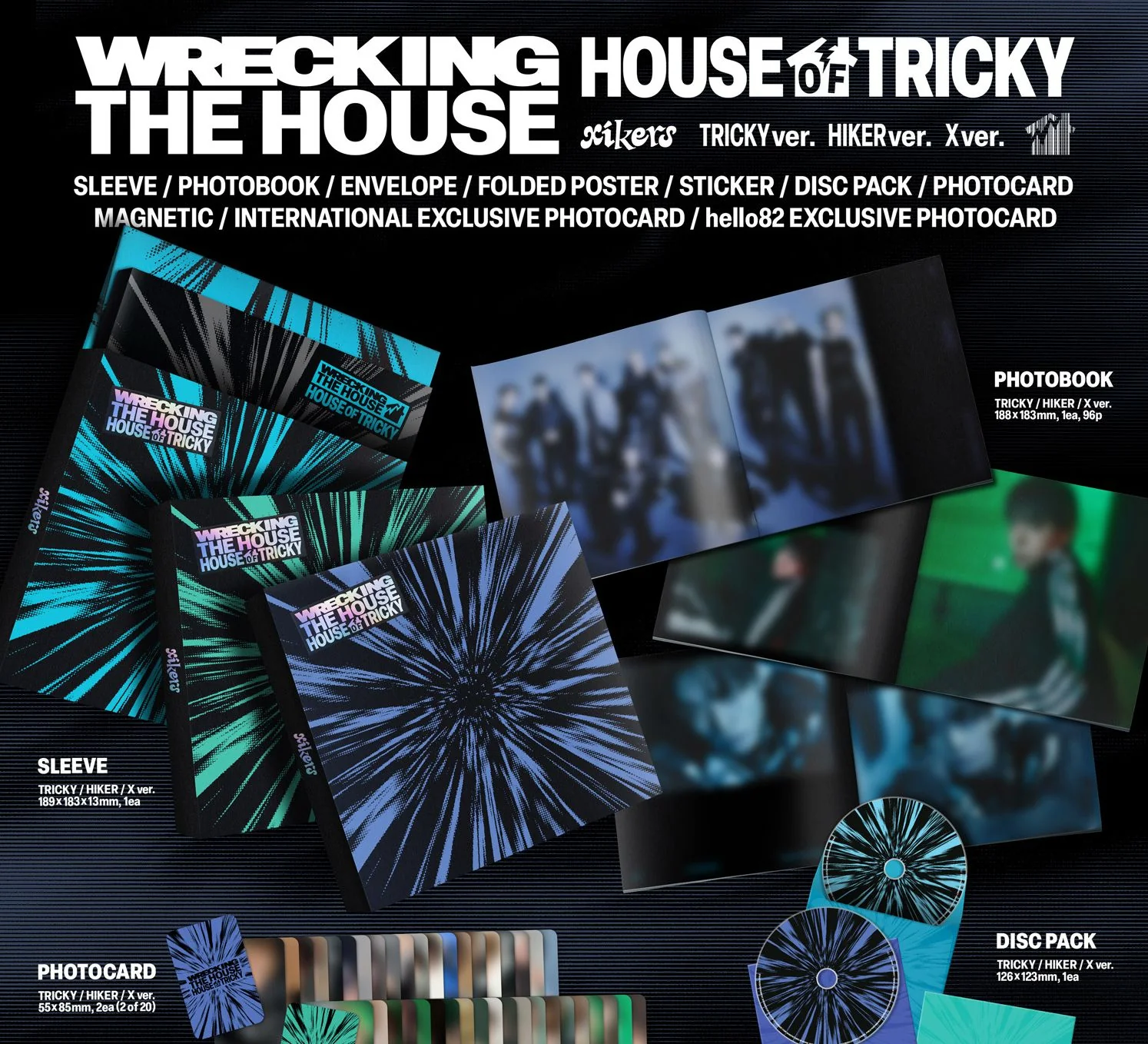 XIKERS - HOUSE OF TRICKY : WRECKING THE HOUSE (HELLO82 EXCLUSIVE SIGNED) - Image 5
