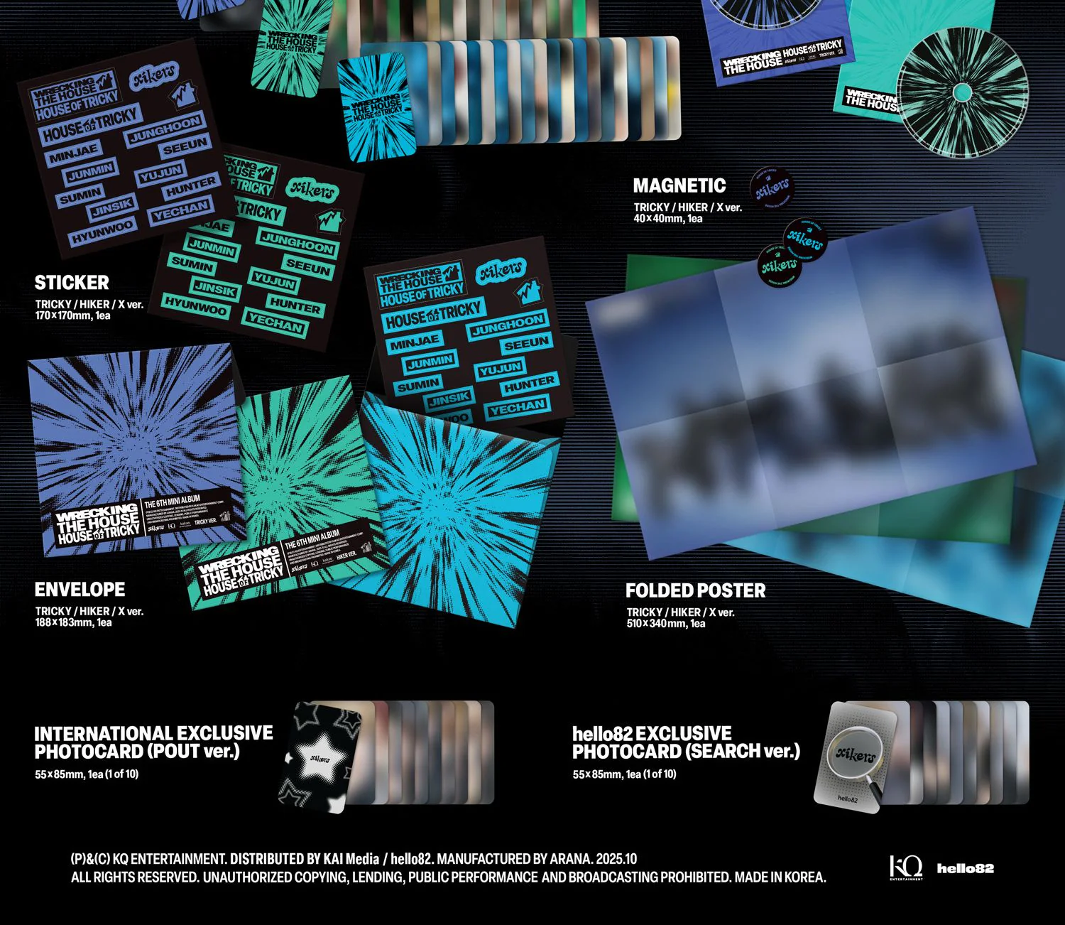 XIKERS - HOUSE OF TRICKY : WRECKING THE HOUSE (HELLO82 EXCLUSIVE SIGNED) - Image 6