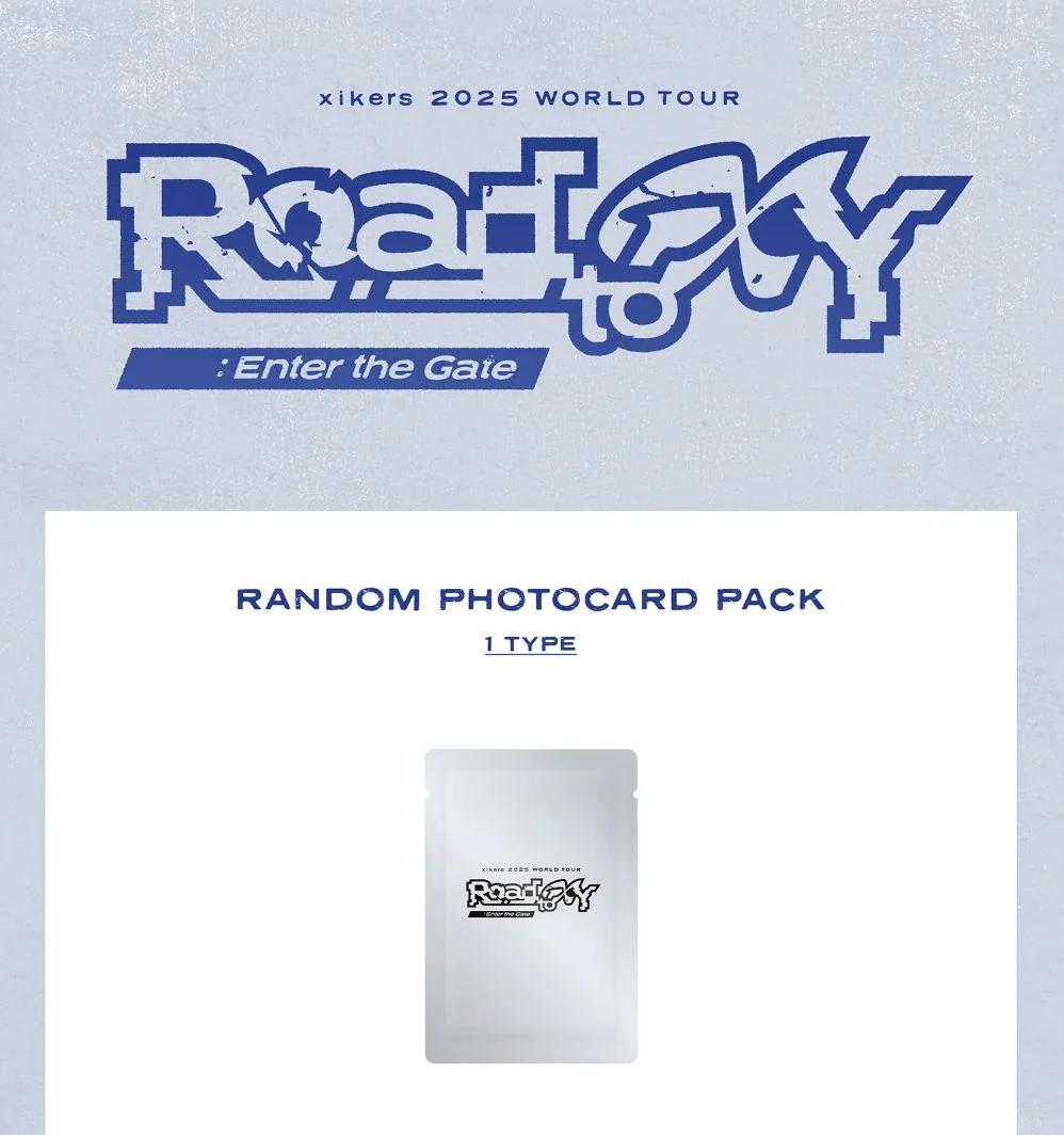XIKERS - RANDOM PHOTOCARD PACK (2025 WORLD TOUR 'ROAD TO XY : ENTER THE GATE') - Image 2