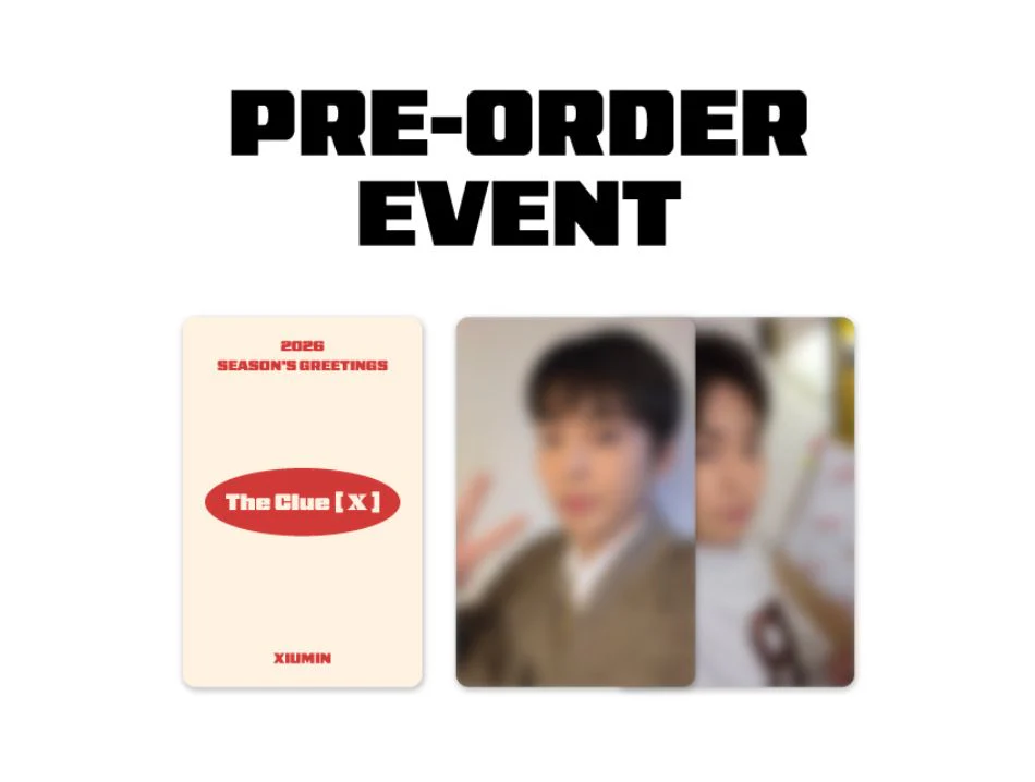 XIUMIN (EXO) - 2026 SEASON'S GREETINGS (THE CLUE [X]) + Extra Photocard - Image 2