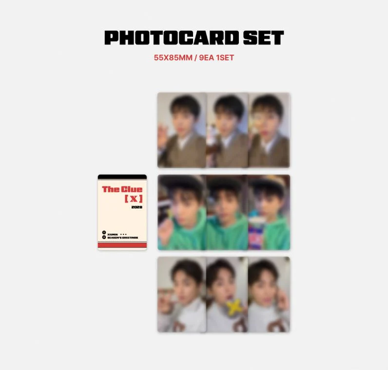 XIUMIN (EXO) - 2026 SEASON'S GREETINGS (THE CLUE [X]) + Extra Photocard - Image 8