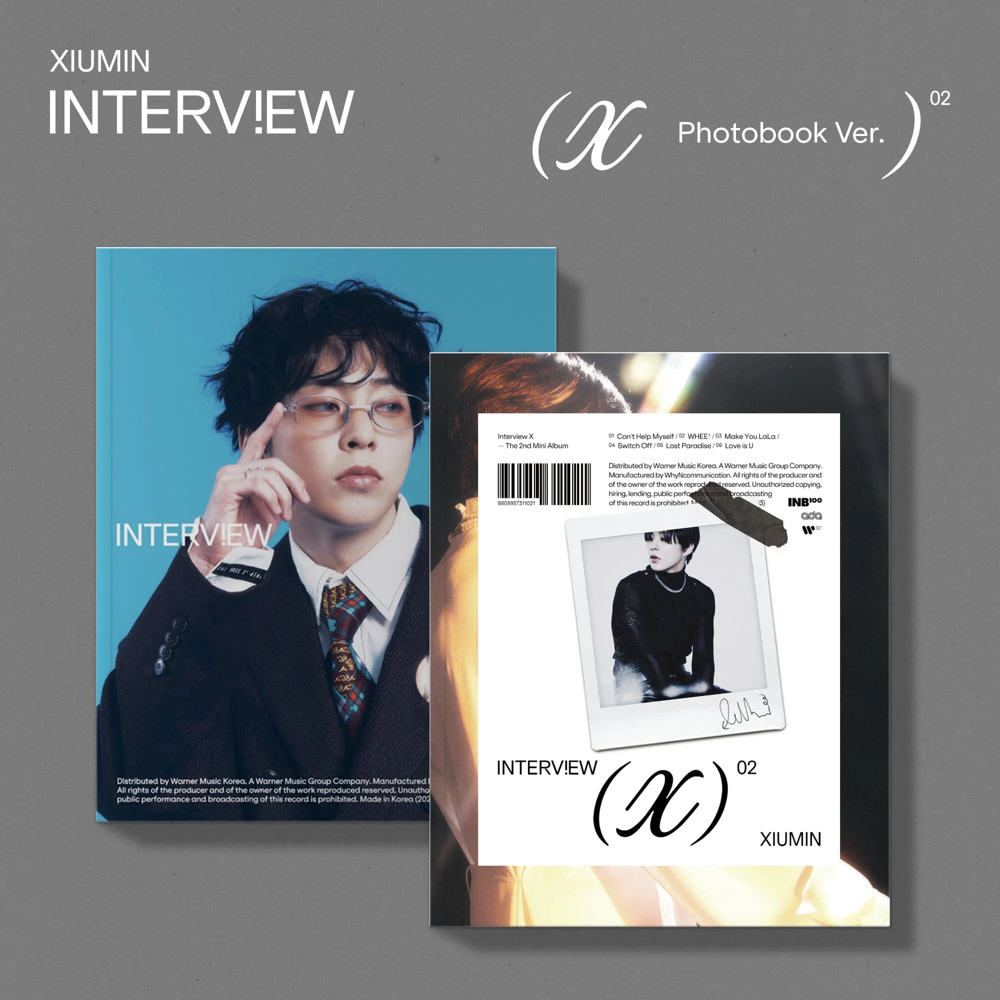 XIUMIN (EXO) - INTERVIEW X (PHOTOBOOK VER.)