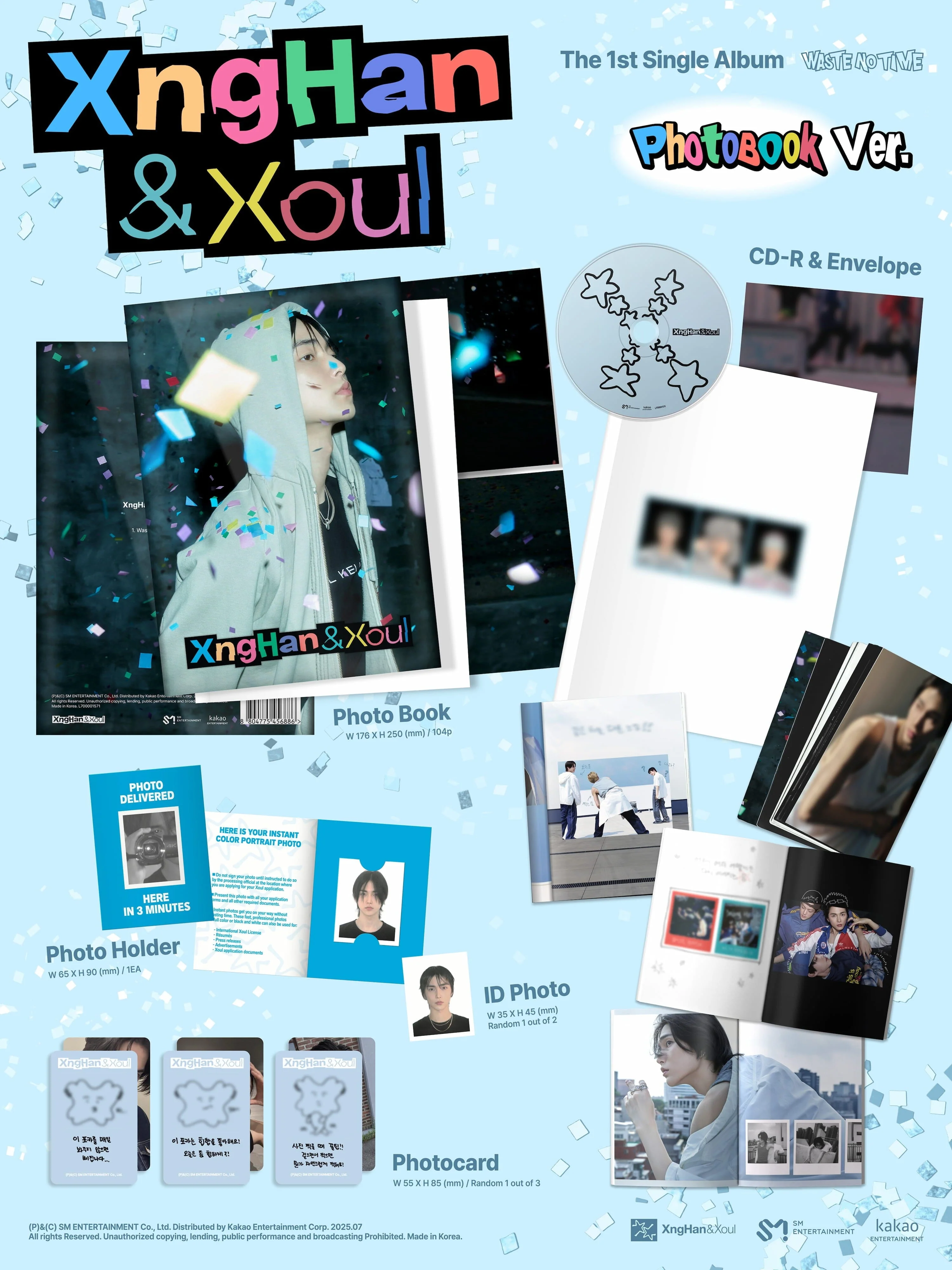 XNGHAN&XOUL - WASTE NO TIME (PHOTO BOOK VER.) - Image 2