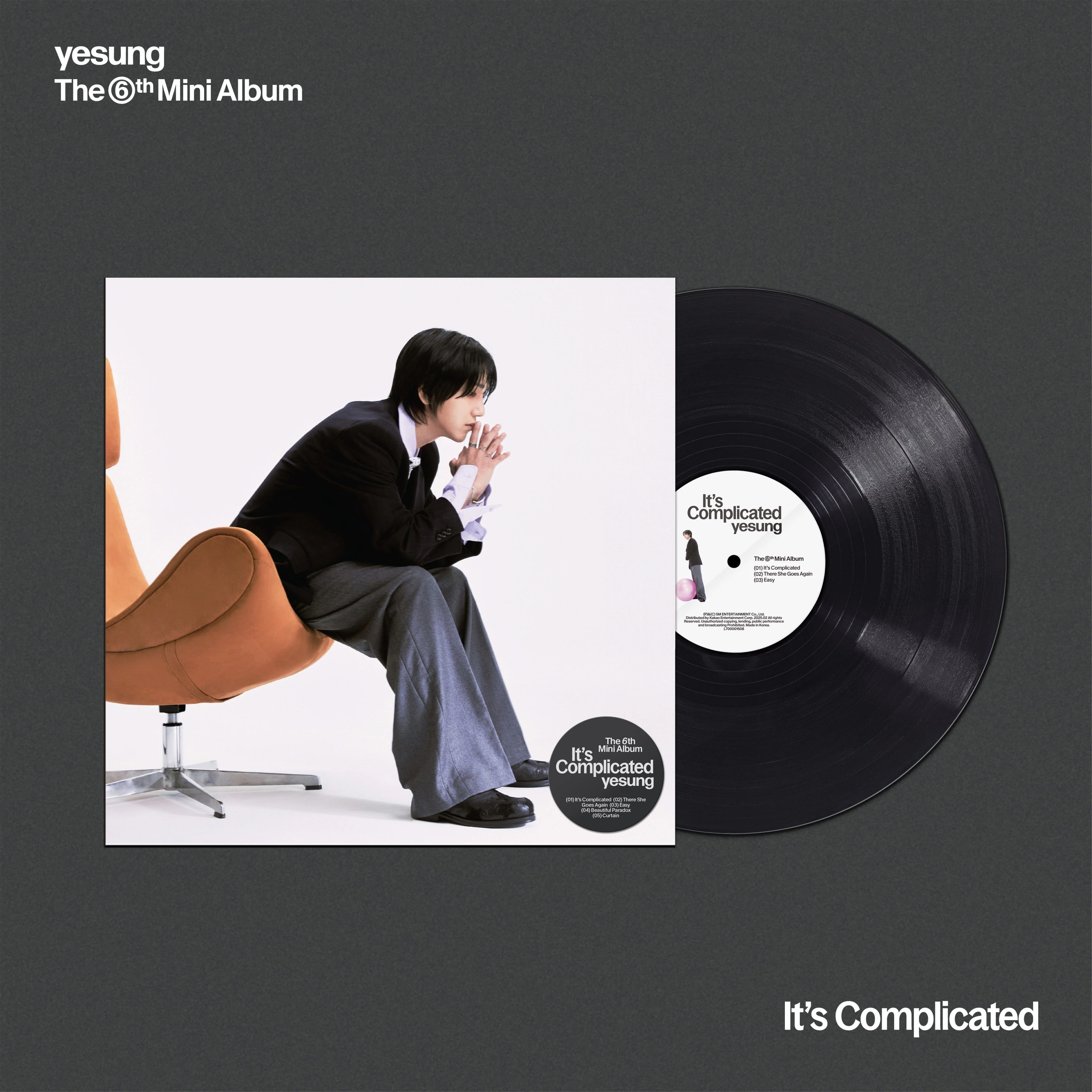 YESUNG (SUPER JUNIOR) - IT'S COMPLICATED (LP VER.)