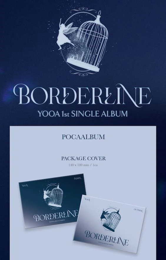 YOOA (OH MY GIRL) - BORDERLINE (1ST SINGLE ALBUM) POCA ALBUM - Image 2