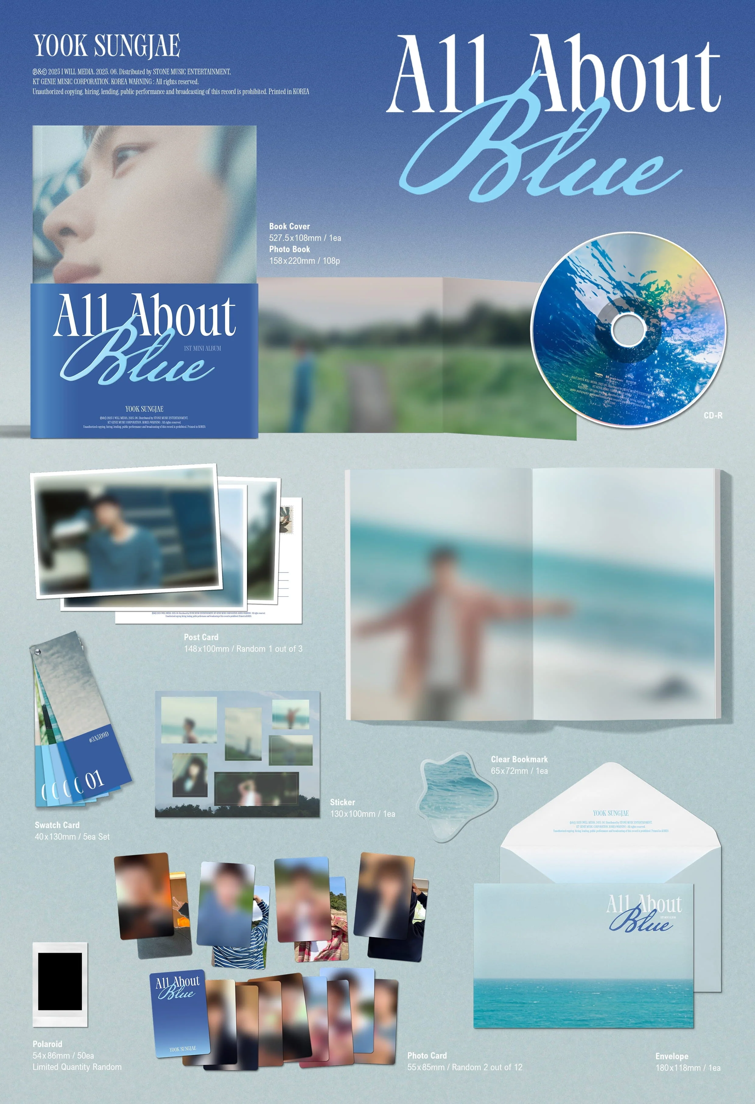 YOOK SUNGJAE (BTOB) - ALL ABOUT BLUE - Image 2