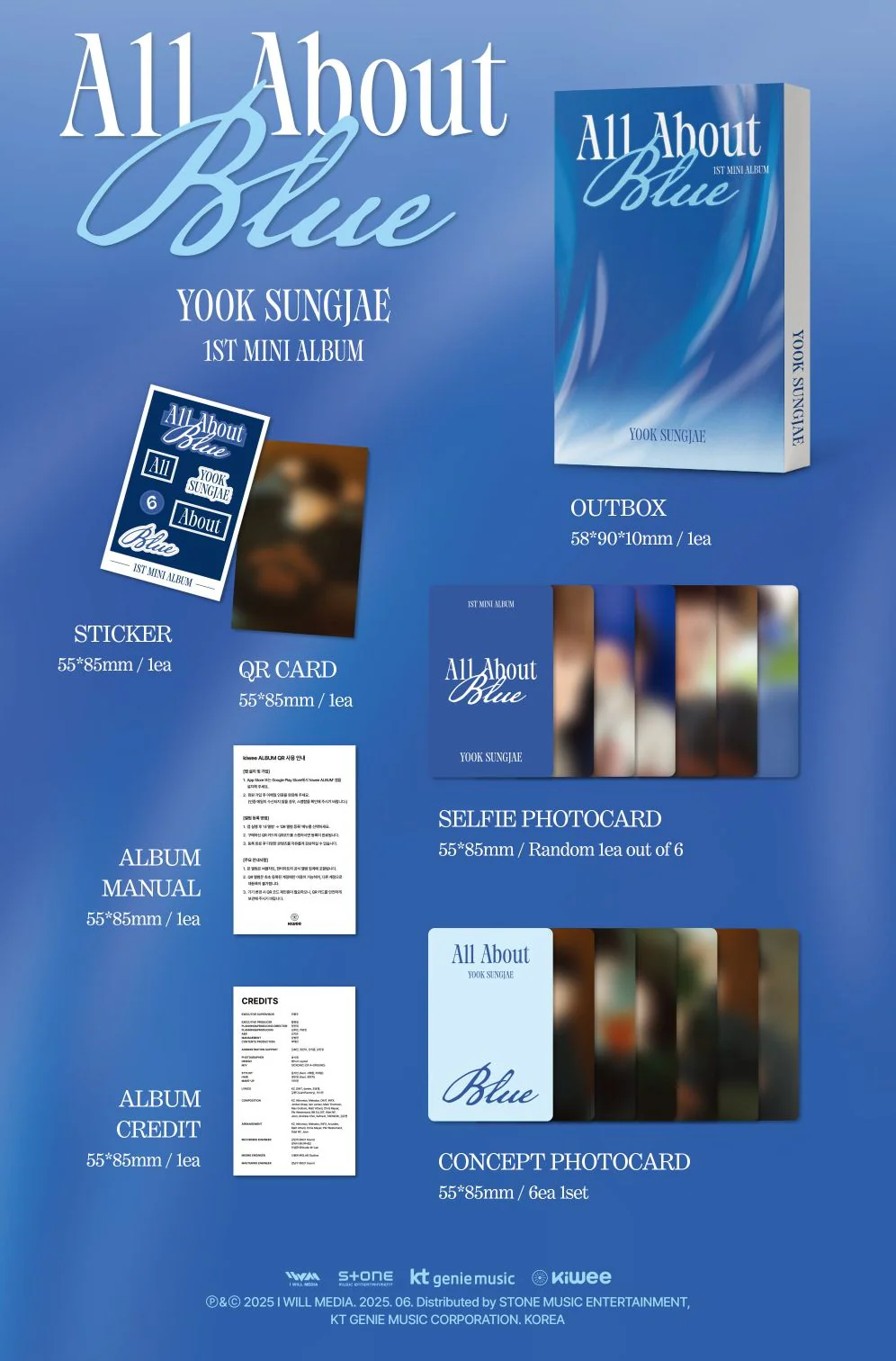 YOOK SUNGJAE (BTOB) - ALL ABOUT BLUE (PLATFORM VER.) - Image 2