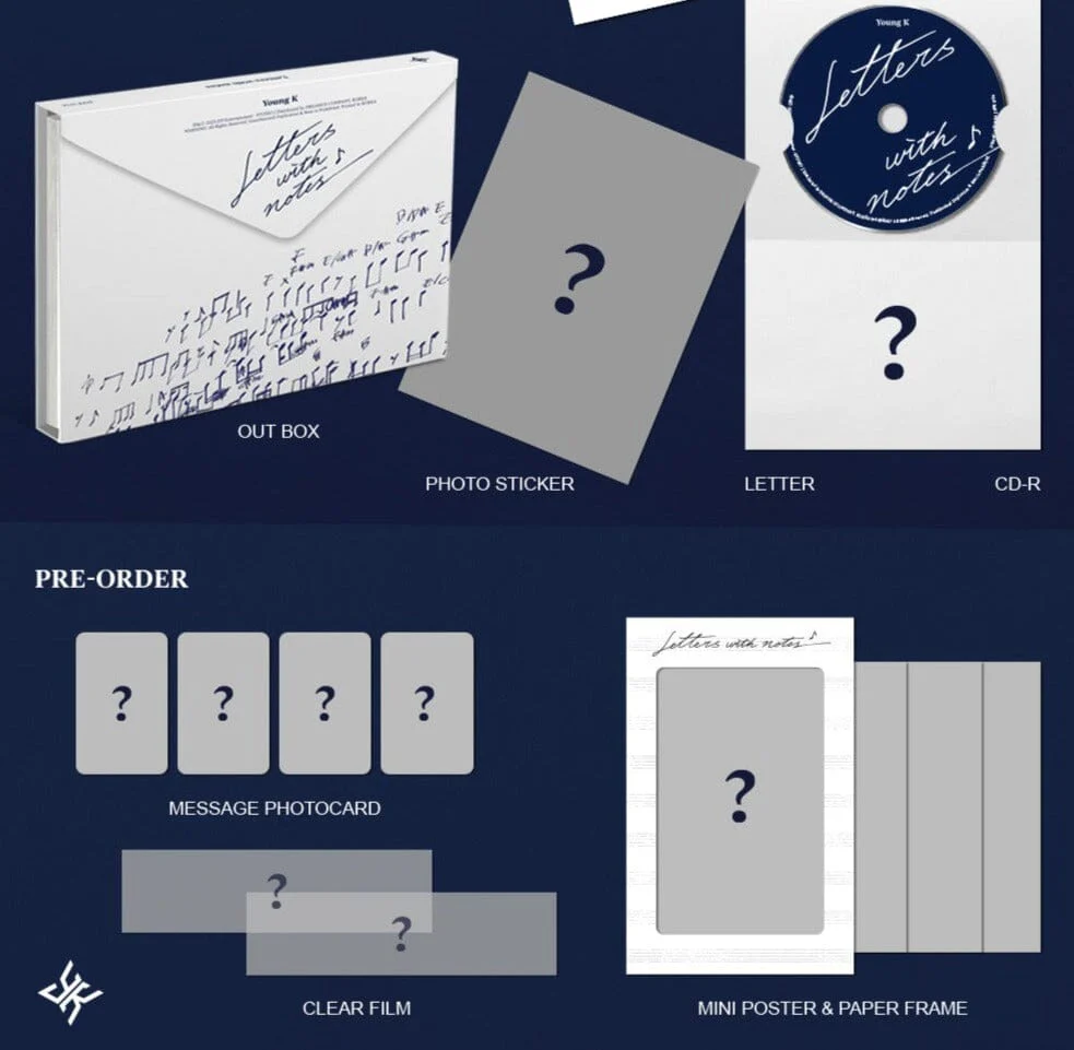 Young K (DAY6) - Letters with notes - Image 3