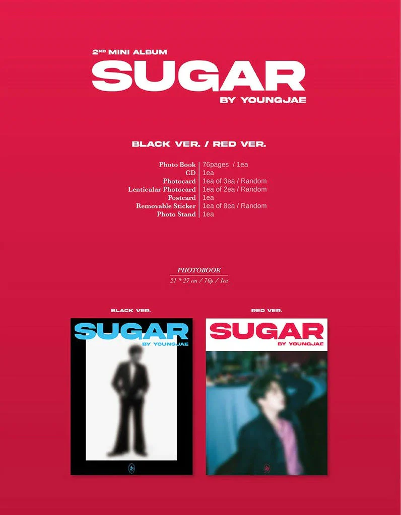 Youngjae - 2ND MINI ALBUM [SUGAR] - Image 4