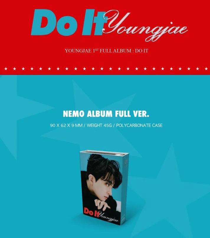 YOUNGJAE (GOT7) - DO IT (1ST FULL ALBUM) NEMO ALBUM - Image 2