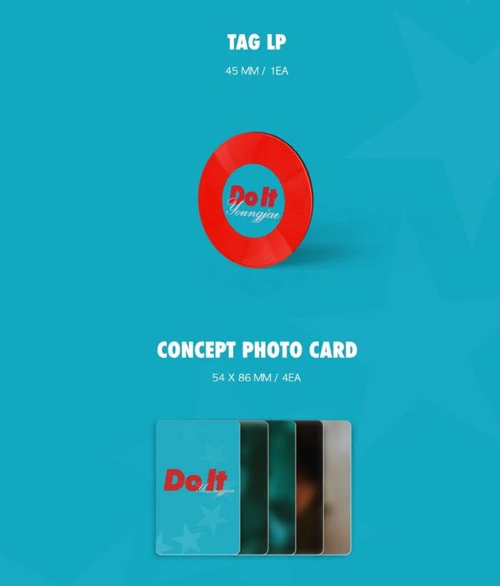 YOUNGJAE (GOT7) - DO IT (1ST FULL ALBUM) NEMO ALBUM - Image 3