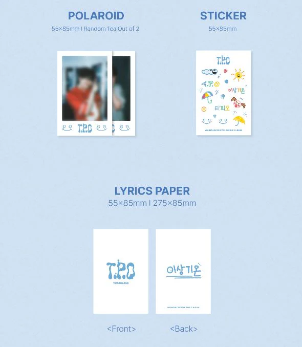 YOUNGJAE (GOT7) - T.P.O (DIGITAL SINGLE ALBUM) PLVE ALBUM - Image 5