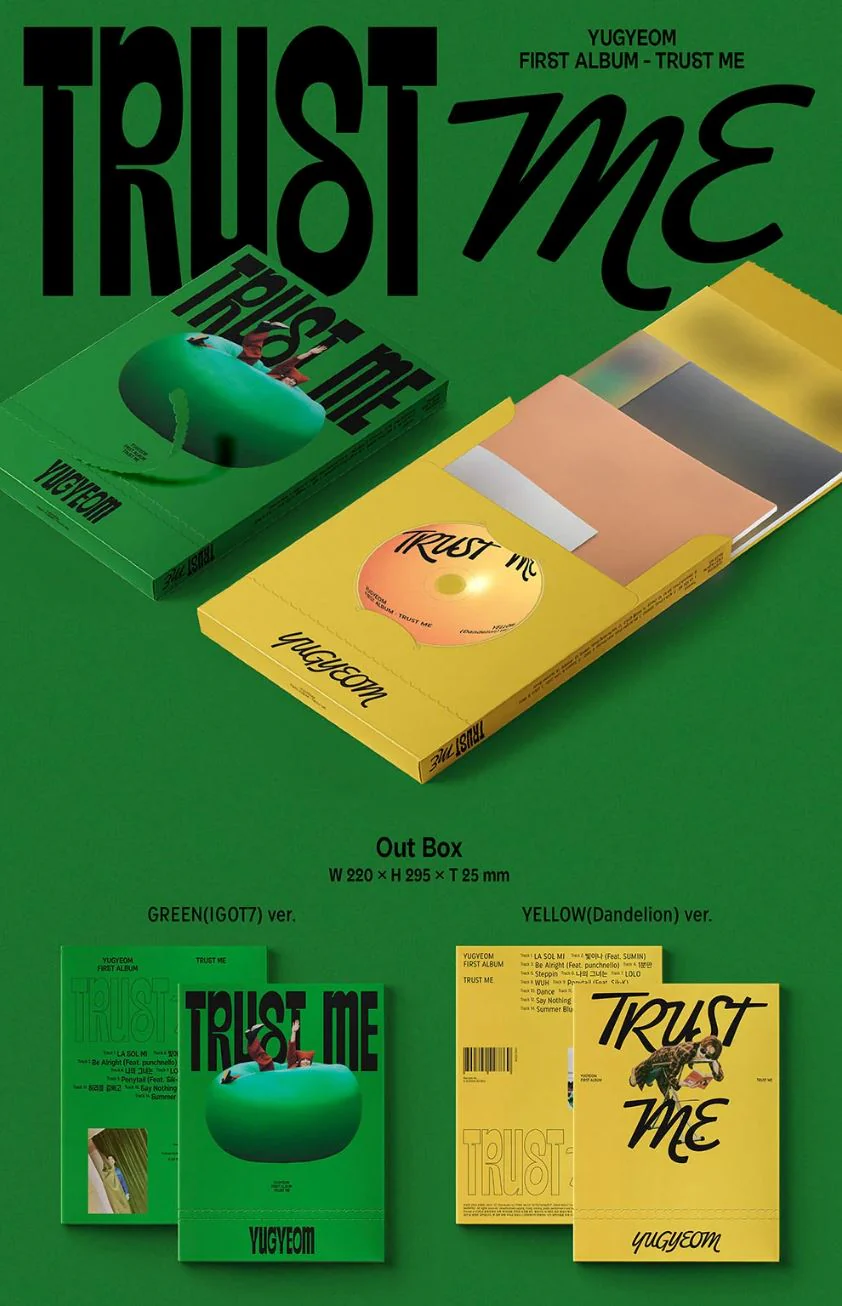 YUGYEOM (GOT7) - TRUST ME (1ST FULL ALBUM) - Image 2