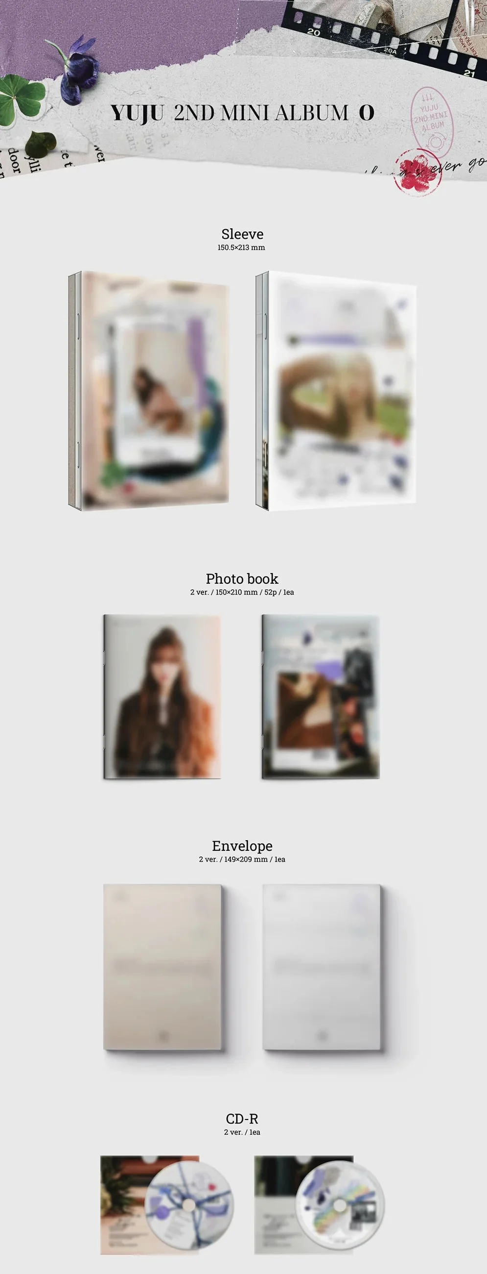 YUJU - O (2ND MINI ALBUM) - Image 2