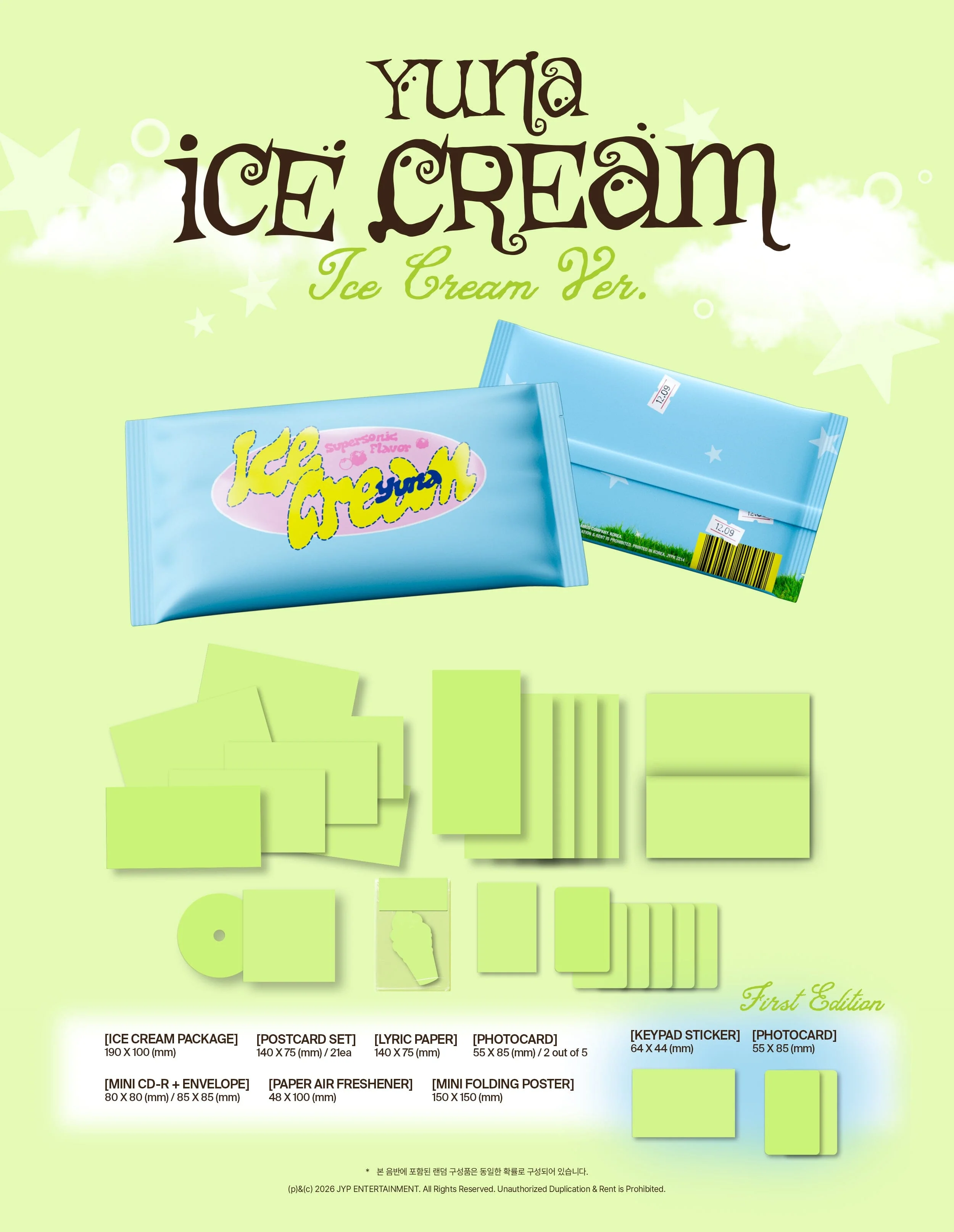 YUNA (ITZY) - ICE CREAM (ICE CREAM VER.) - Image 2