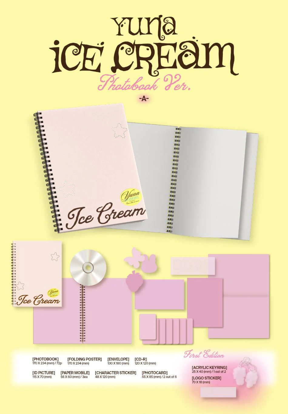 YUNA (ITZY) - ICE CREAM (PHOTOBOOK VER.) - Image 3
