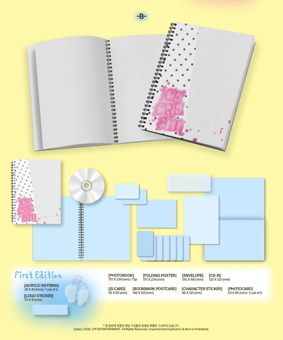YUNA (ITZY) - ICE CREAM (PHOTOBOOK VER.) - Image 5