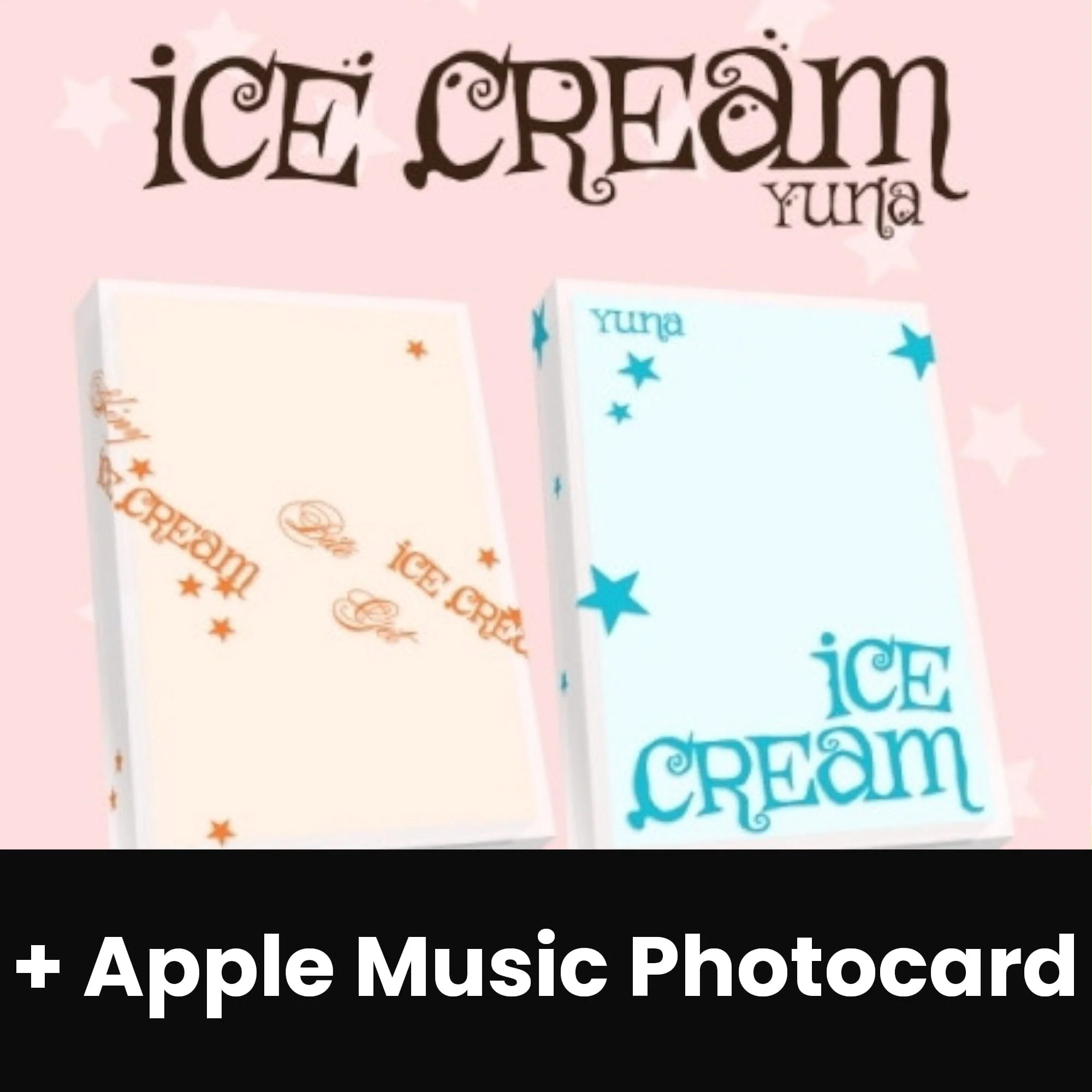 YUNA (ITZY) - ICE CREAM (POCA ALBUM VER.) + Apple Music Photocard