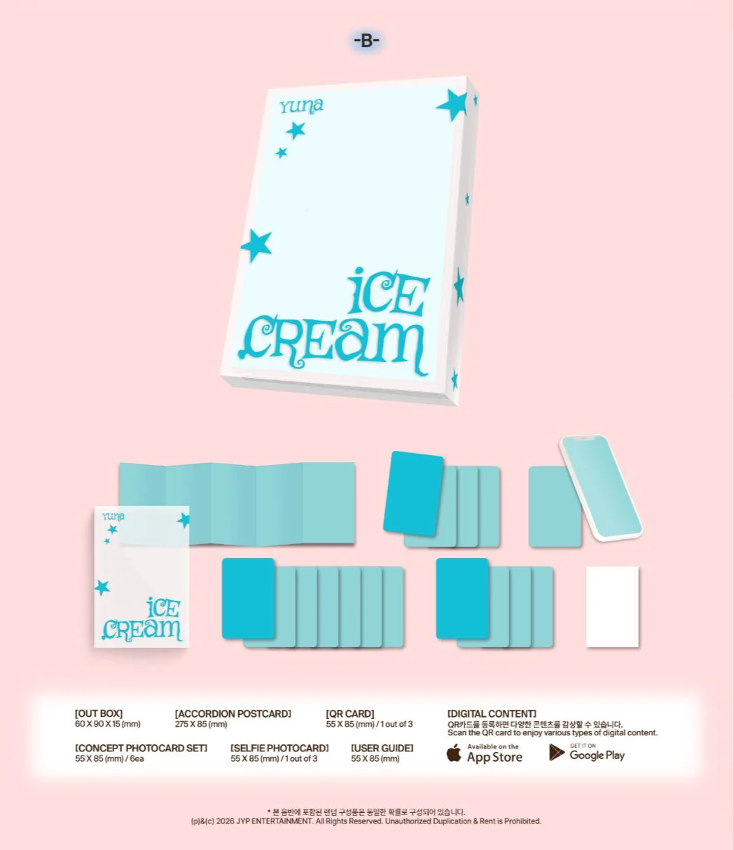 YUNA (ITZY) - ICE CREAM (POCA ALBUM VER.) - Image 5