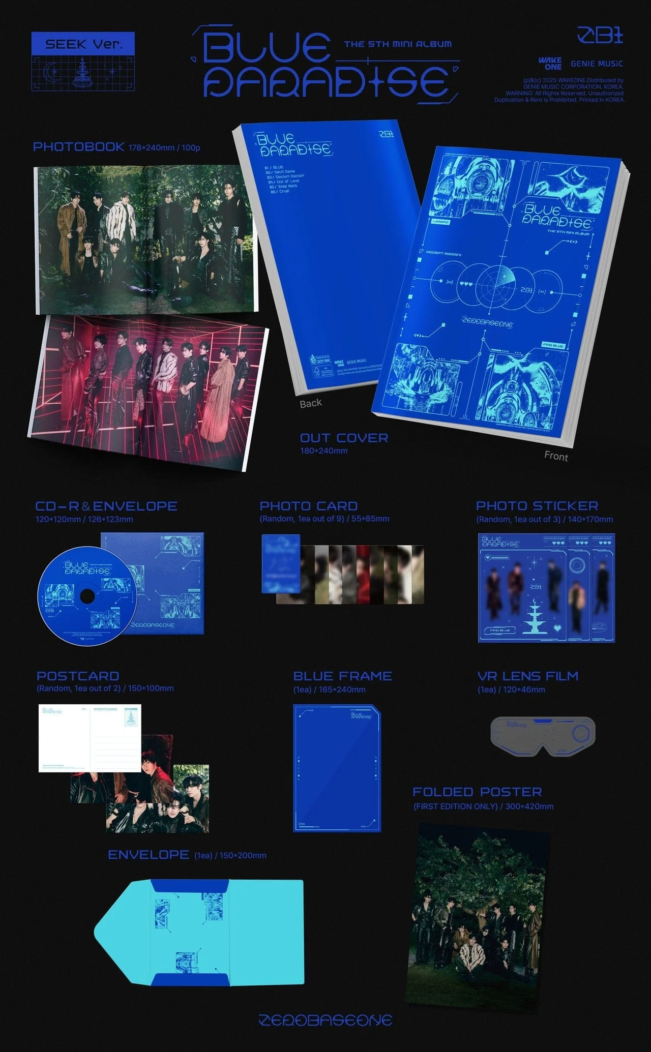 ZB1 - BLUE PARADISE (PHOTOBOOK VER.) - Image 3