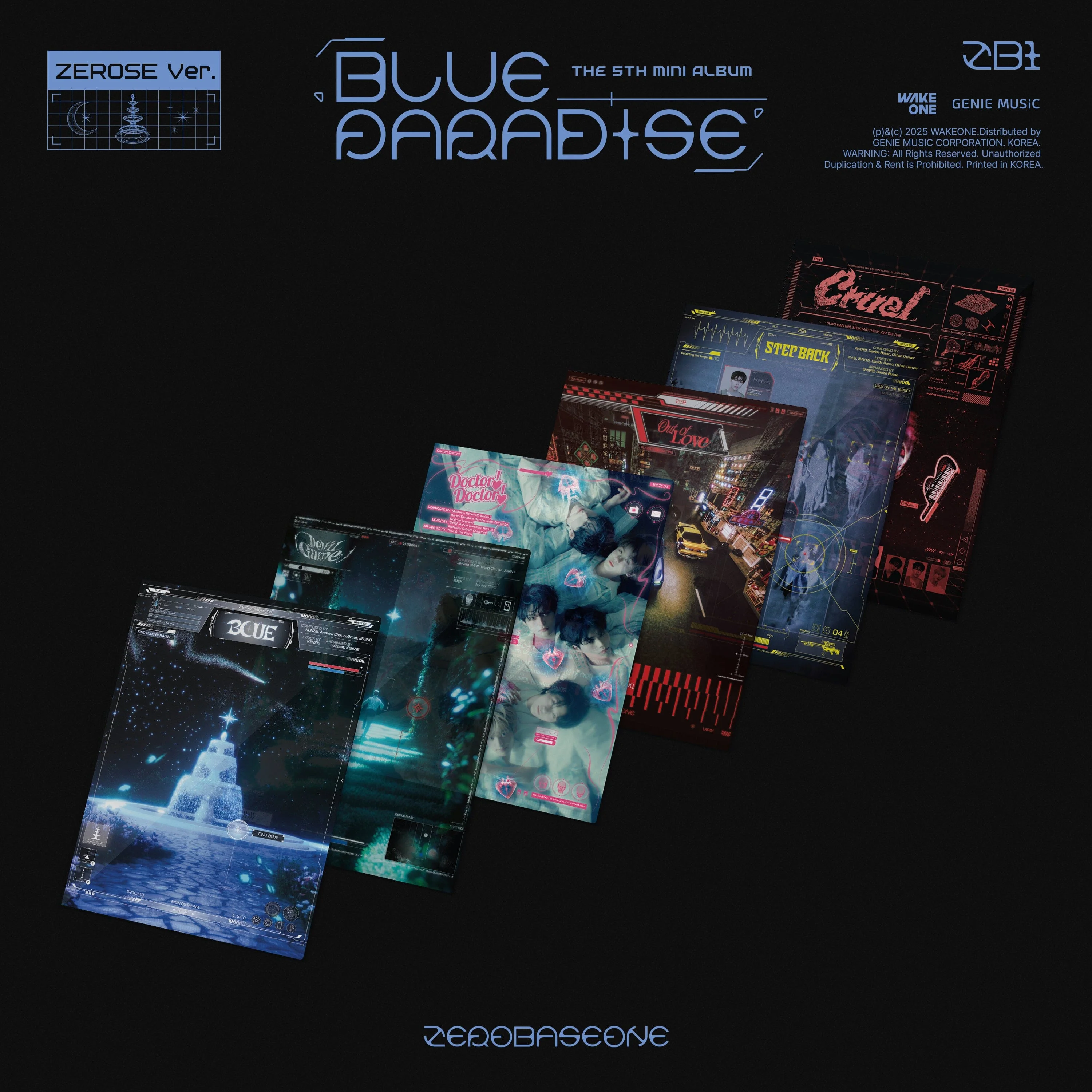 ZB1 - BLUE PARADISE (ZEROSE VER.)