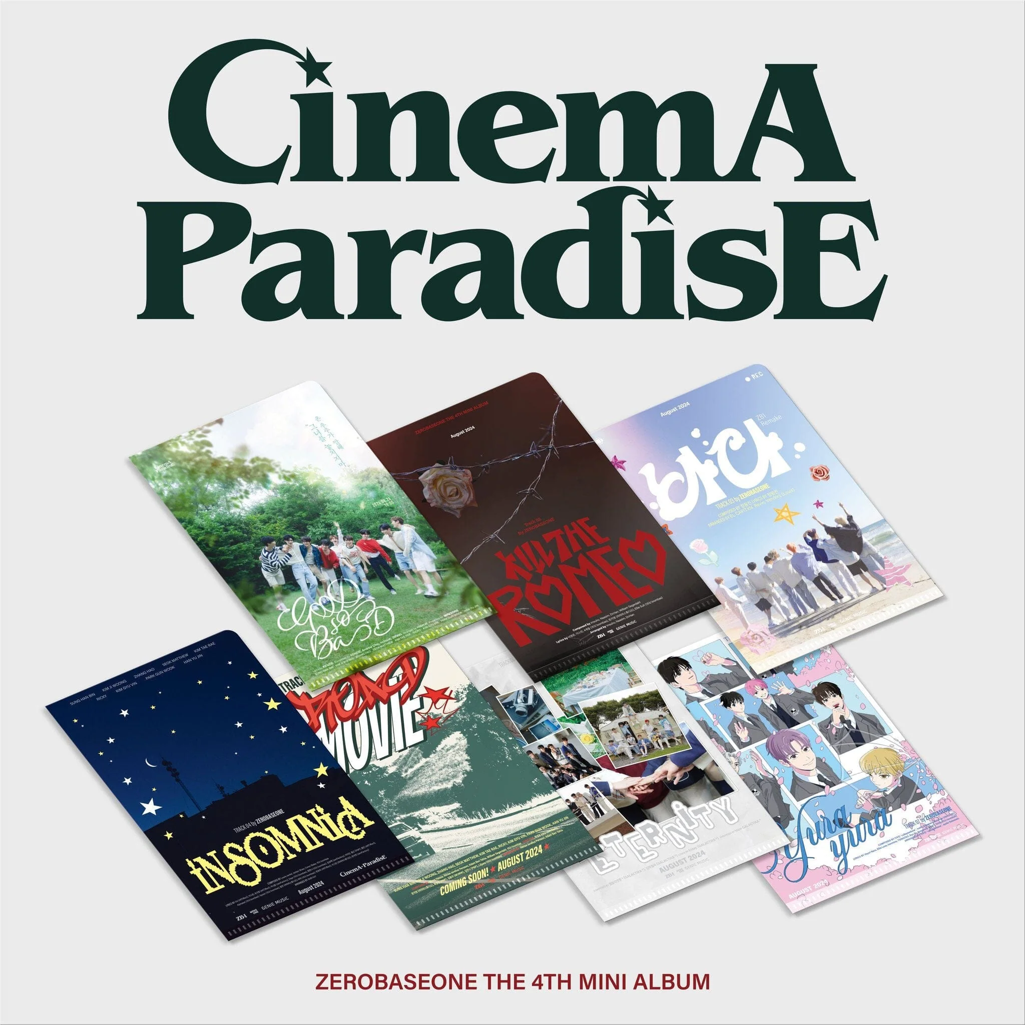 ZB1 - CINEMA PARADISE (THE 4TH MINI ALBUM) ZEROSE VER.